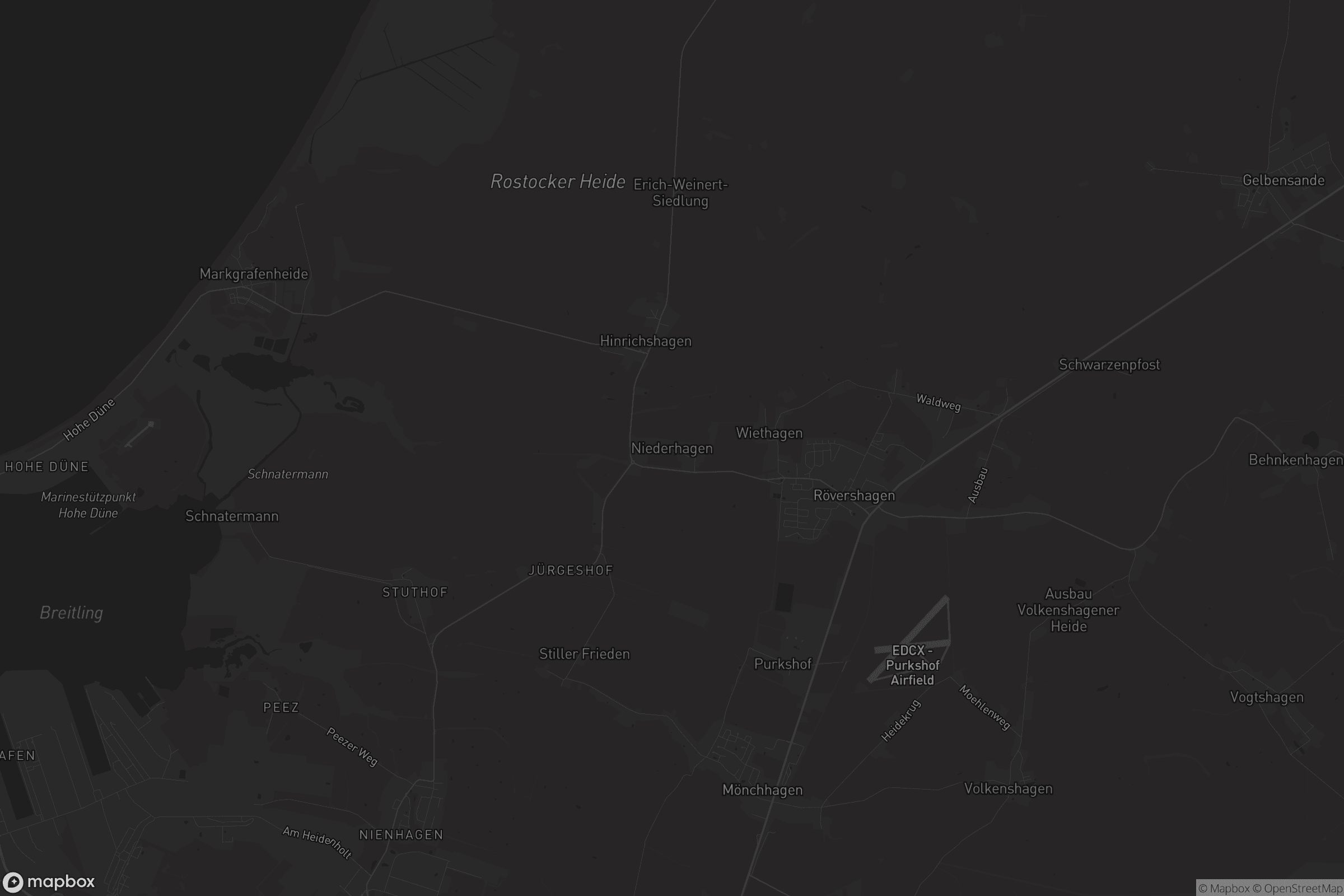 Karte von Niederhagen