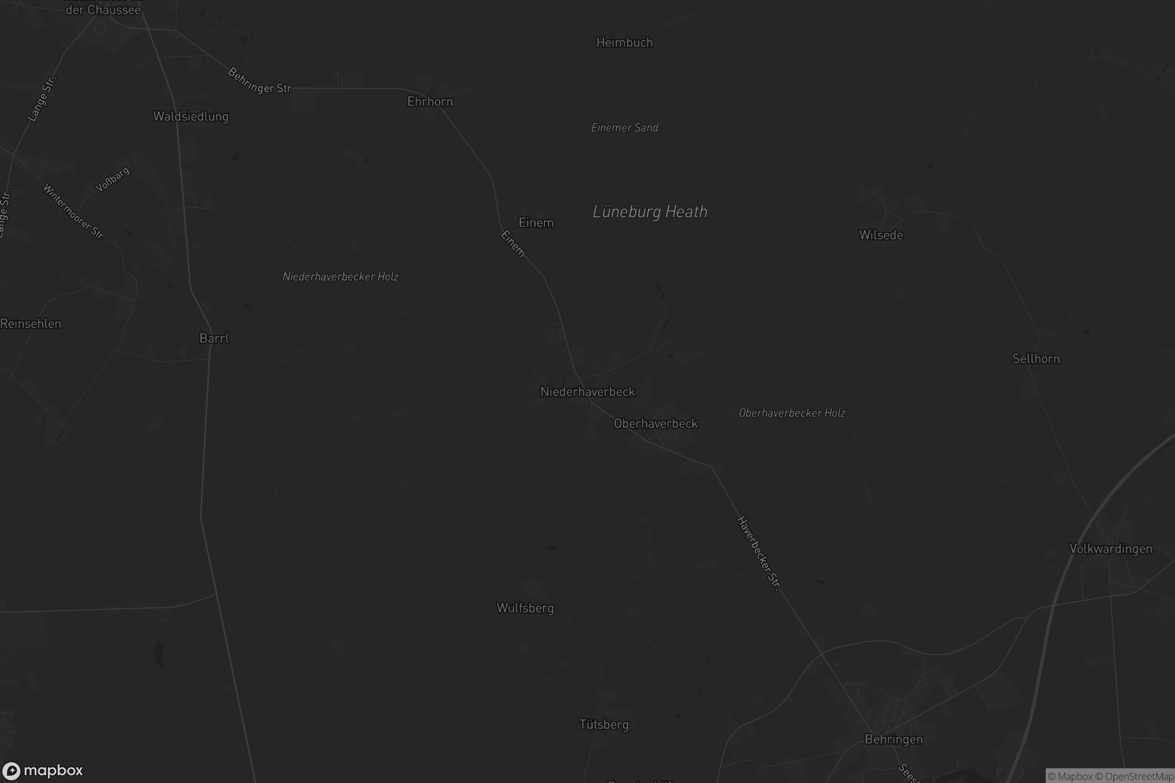 Karte von Niederhaverbeck