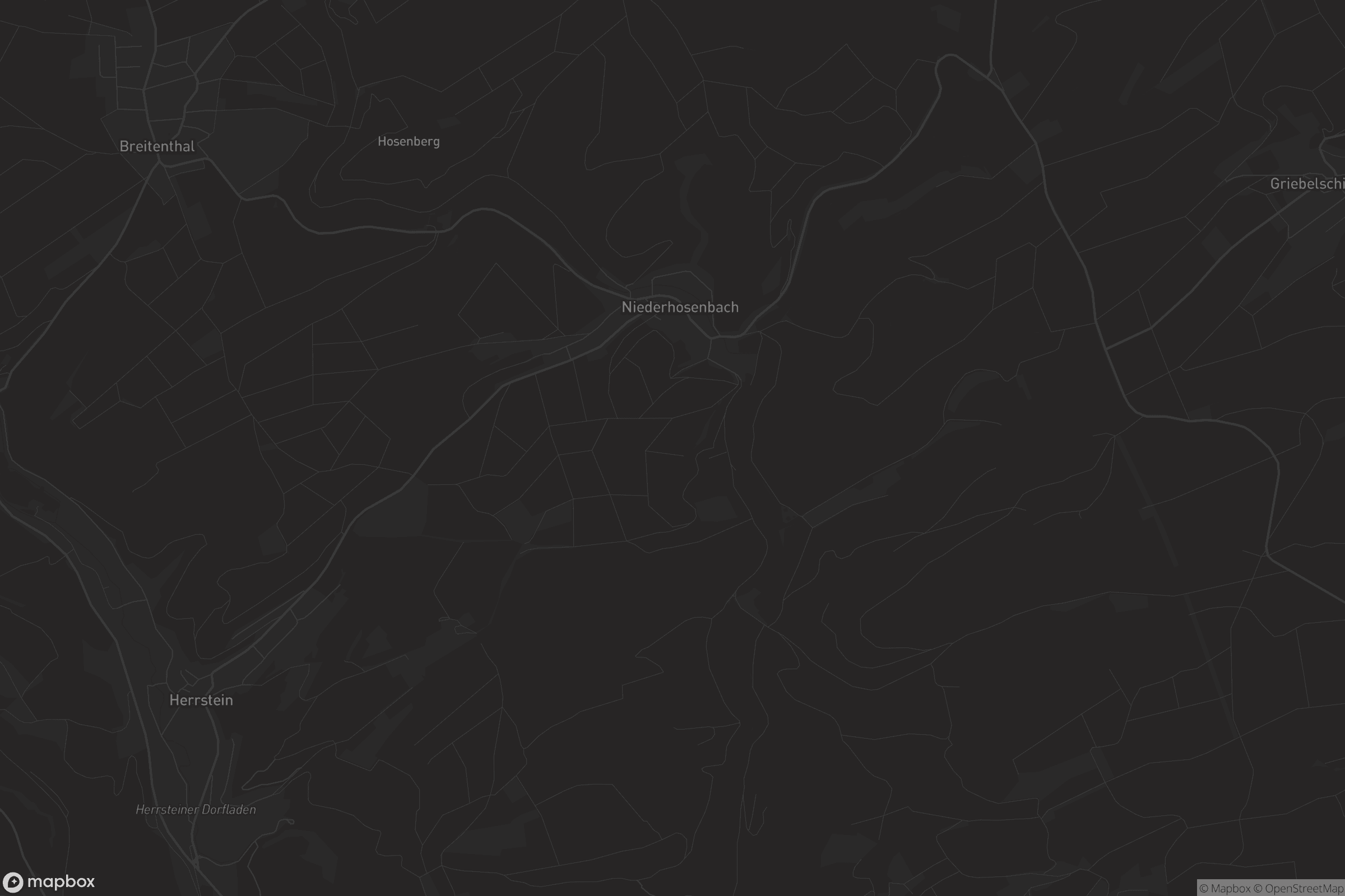 Karte von Niederhosenbach