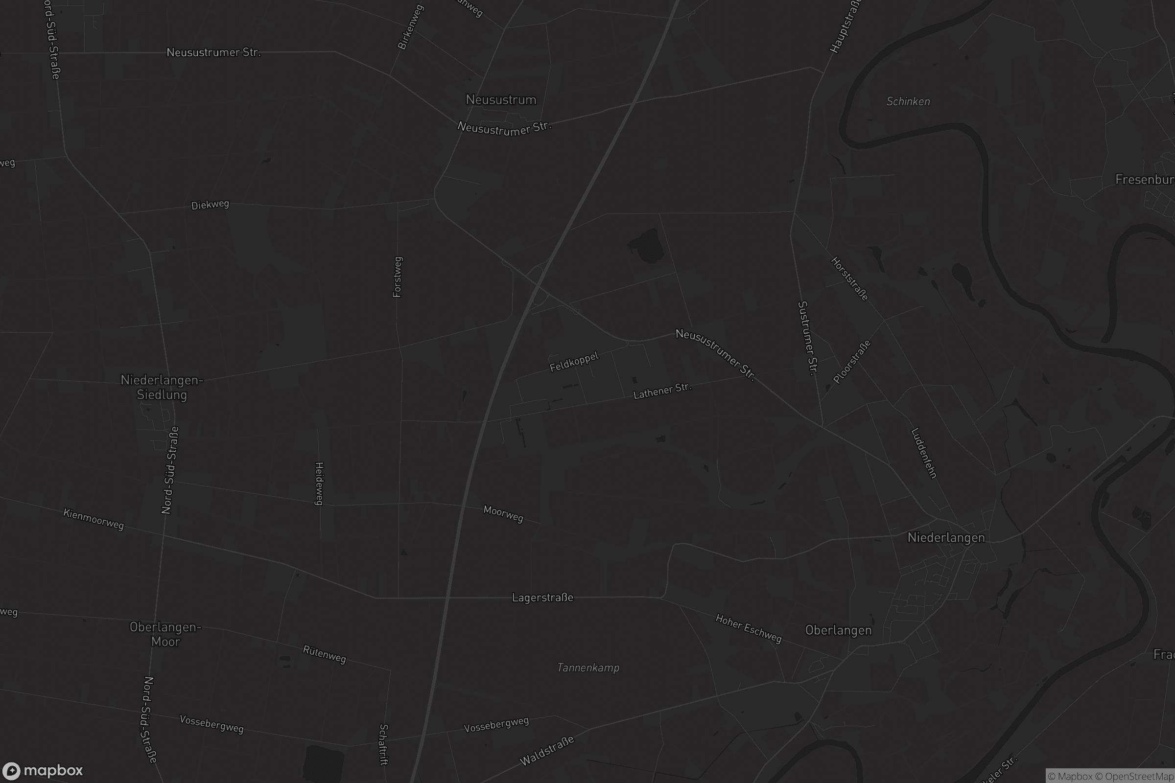 Karte von Niederlangen