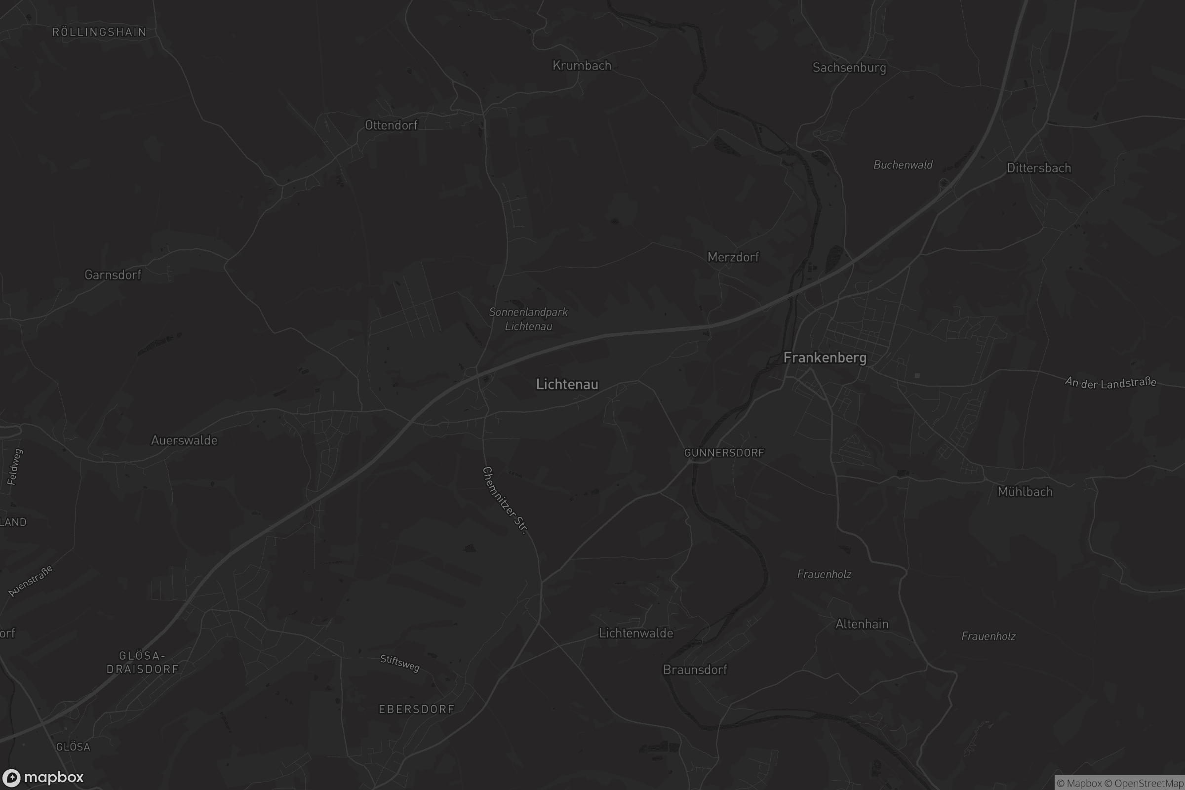 Karte von Niederlichtenau