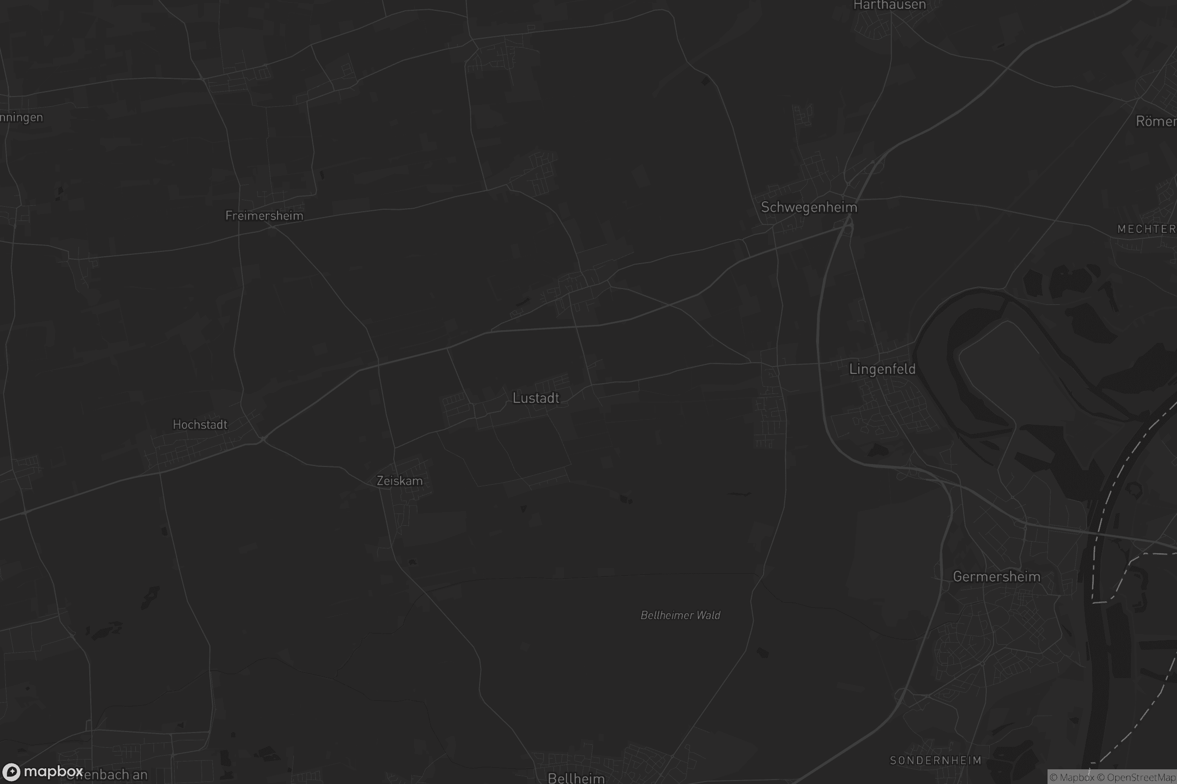 Karte von Niederlustadt