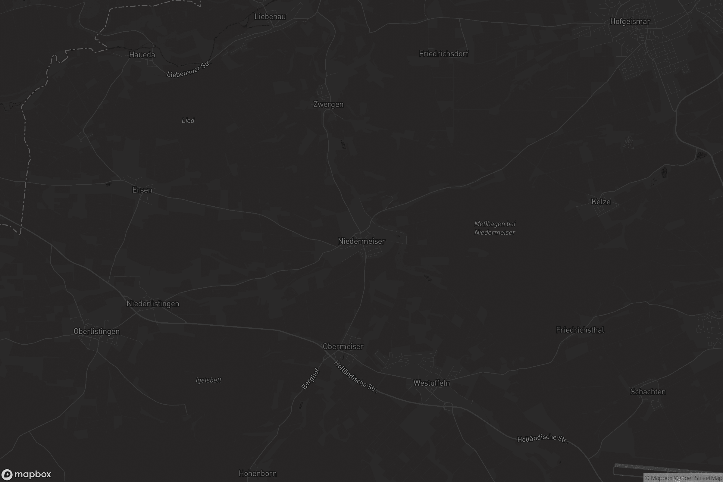 Karte von Niedermeiser