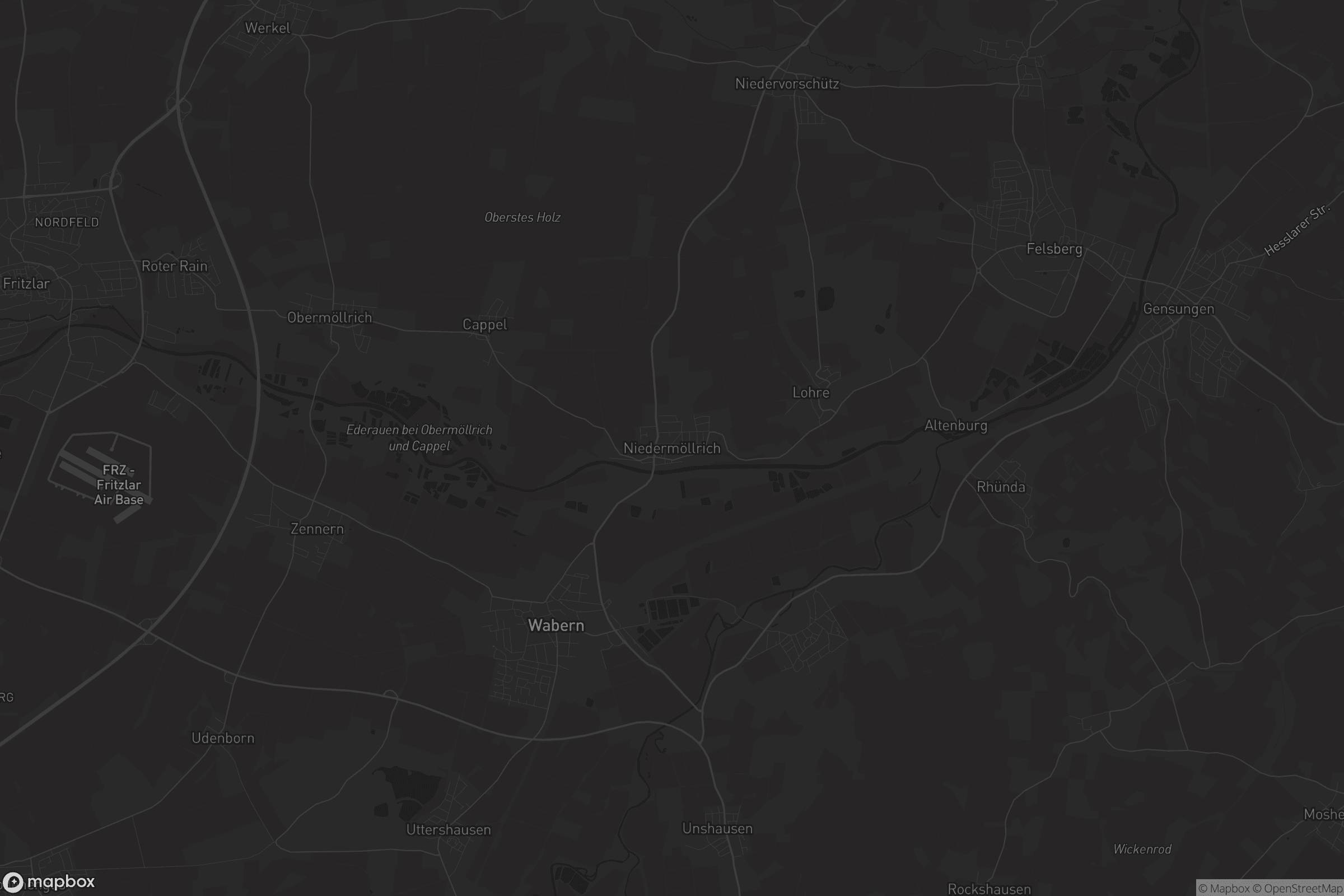 Karte von Niedermöllrich