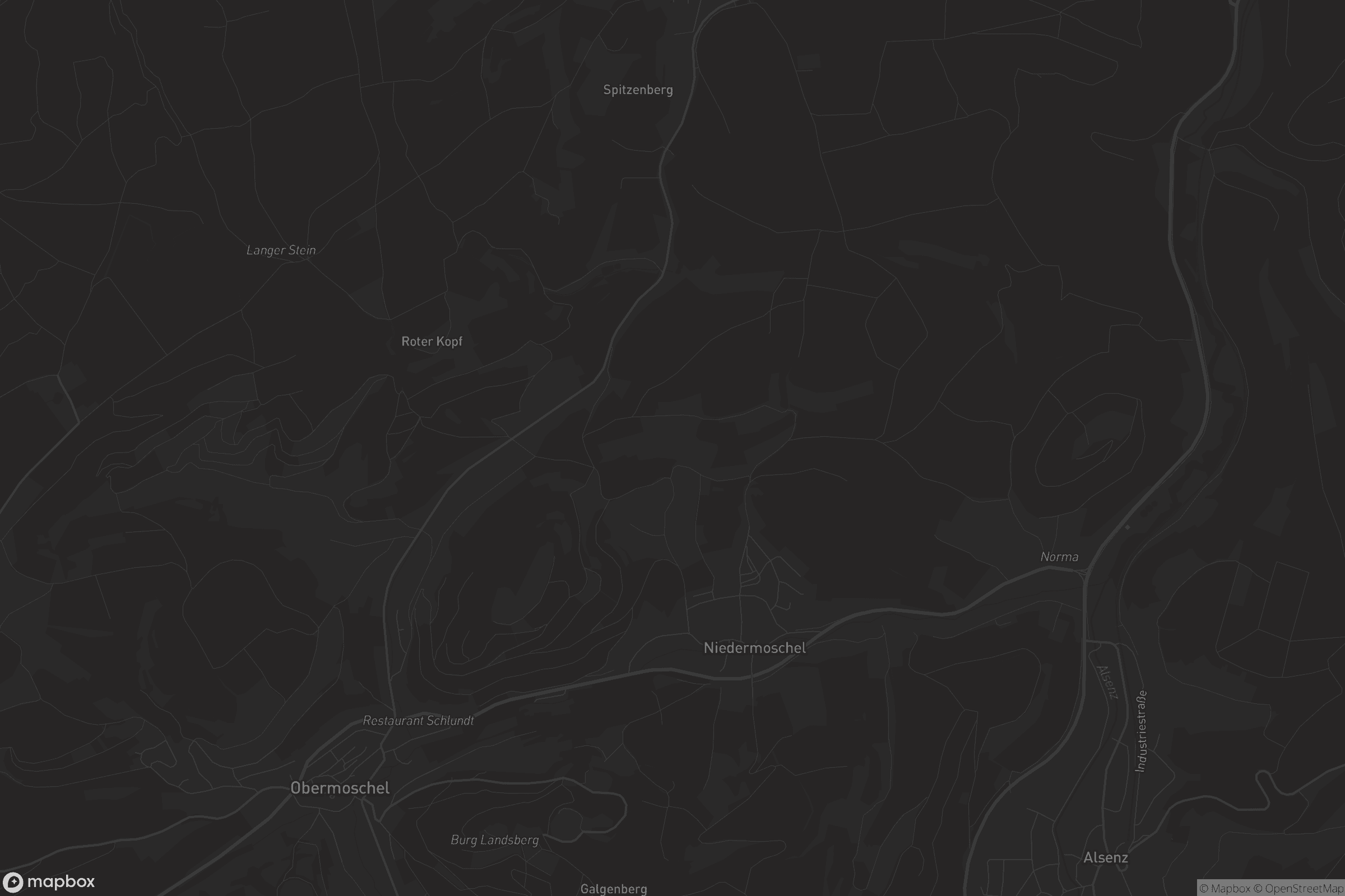 Karte von Niedermoschel