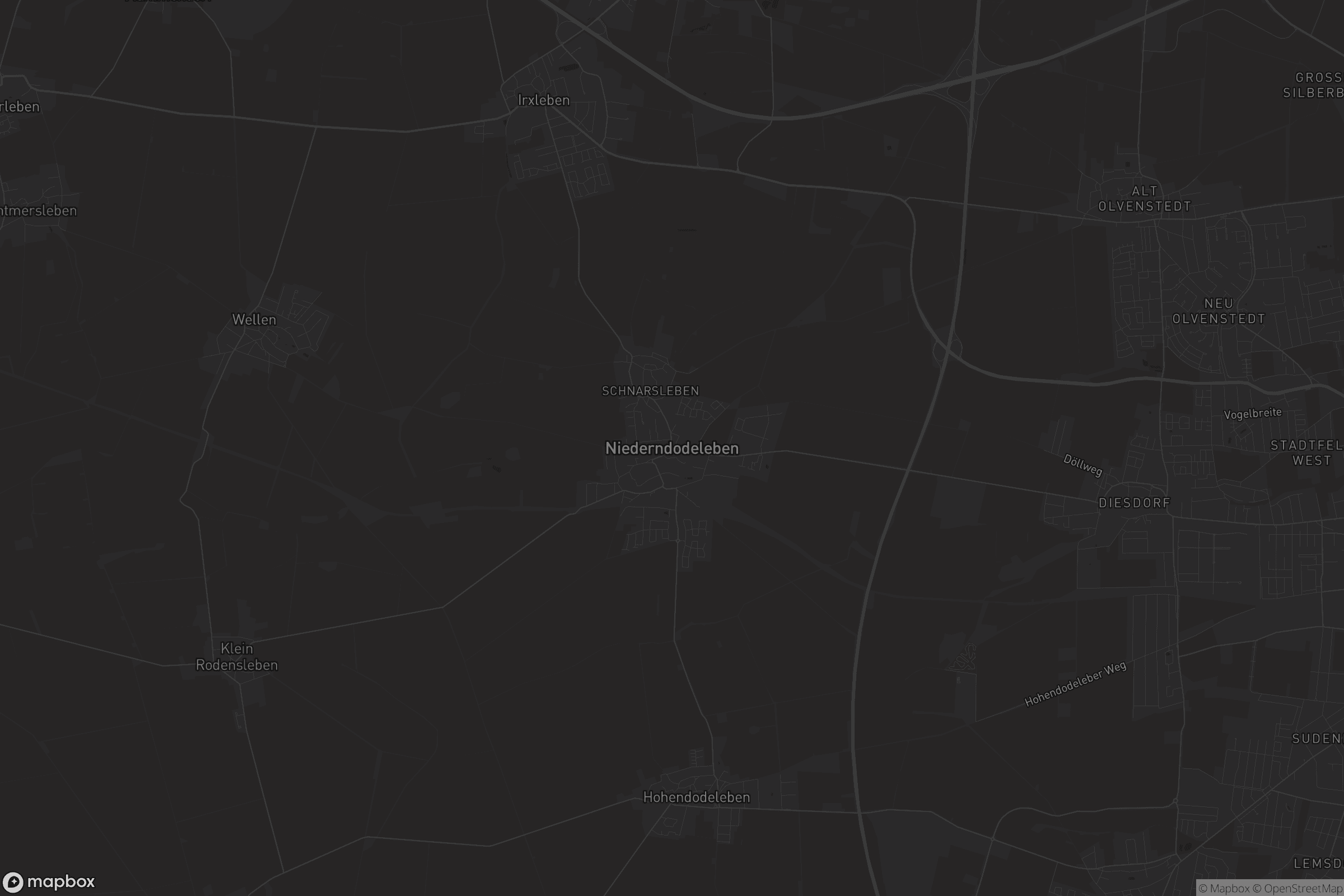 Karte von Niederndodeleben