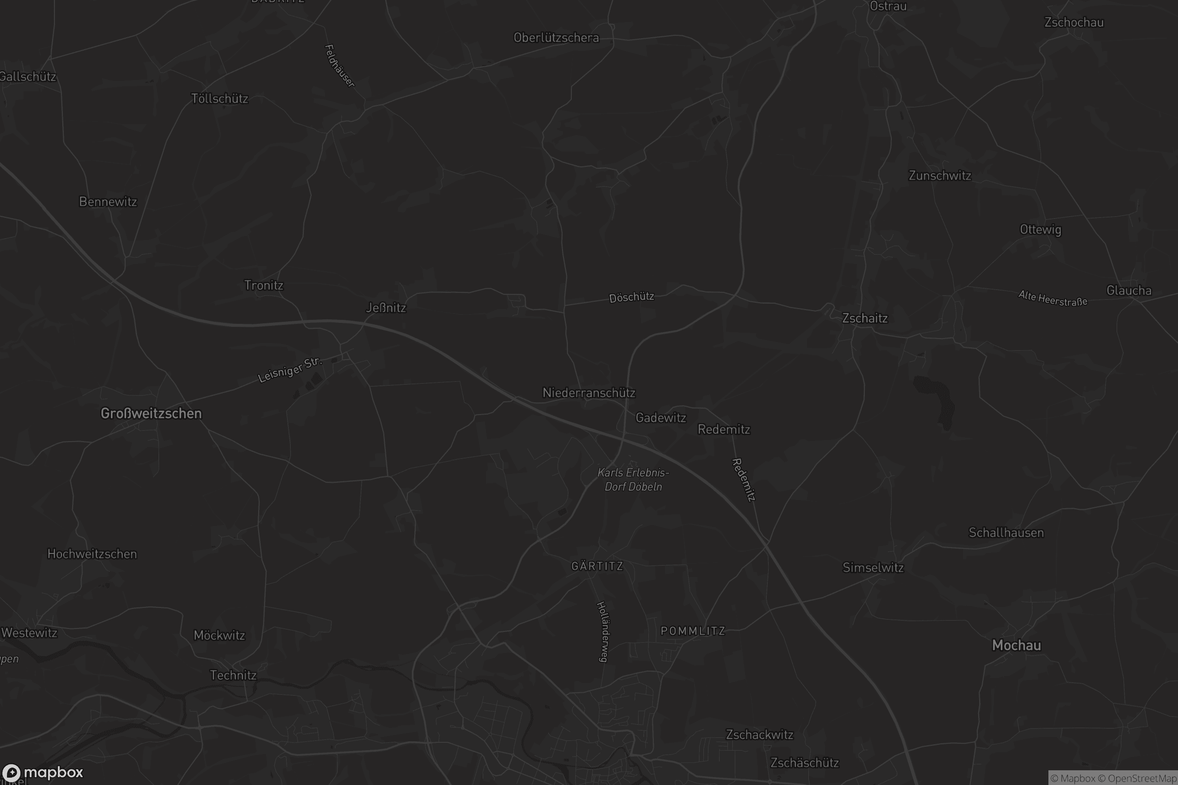 Karte von Niederranschütz