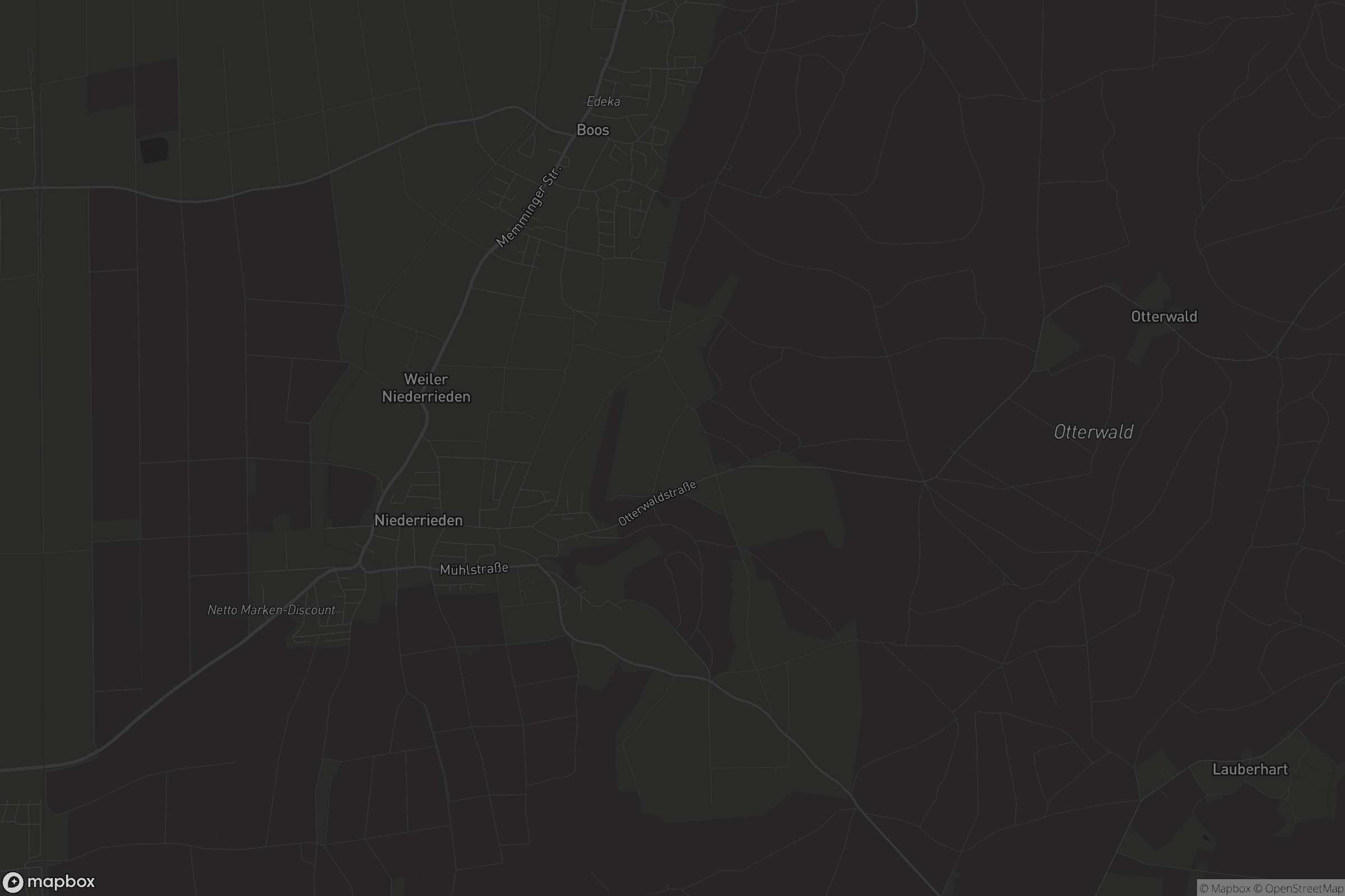 Karte von Niederrieden