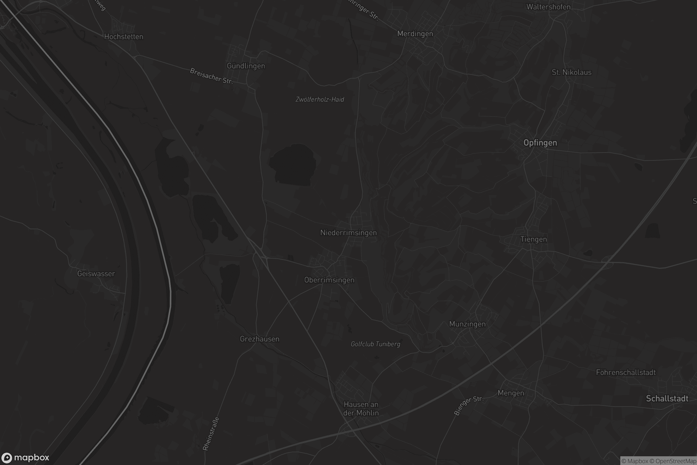 Karte von Niederrimsingen
