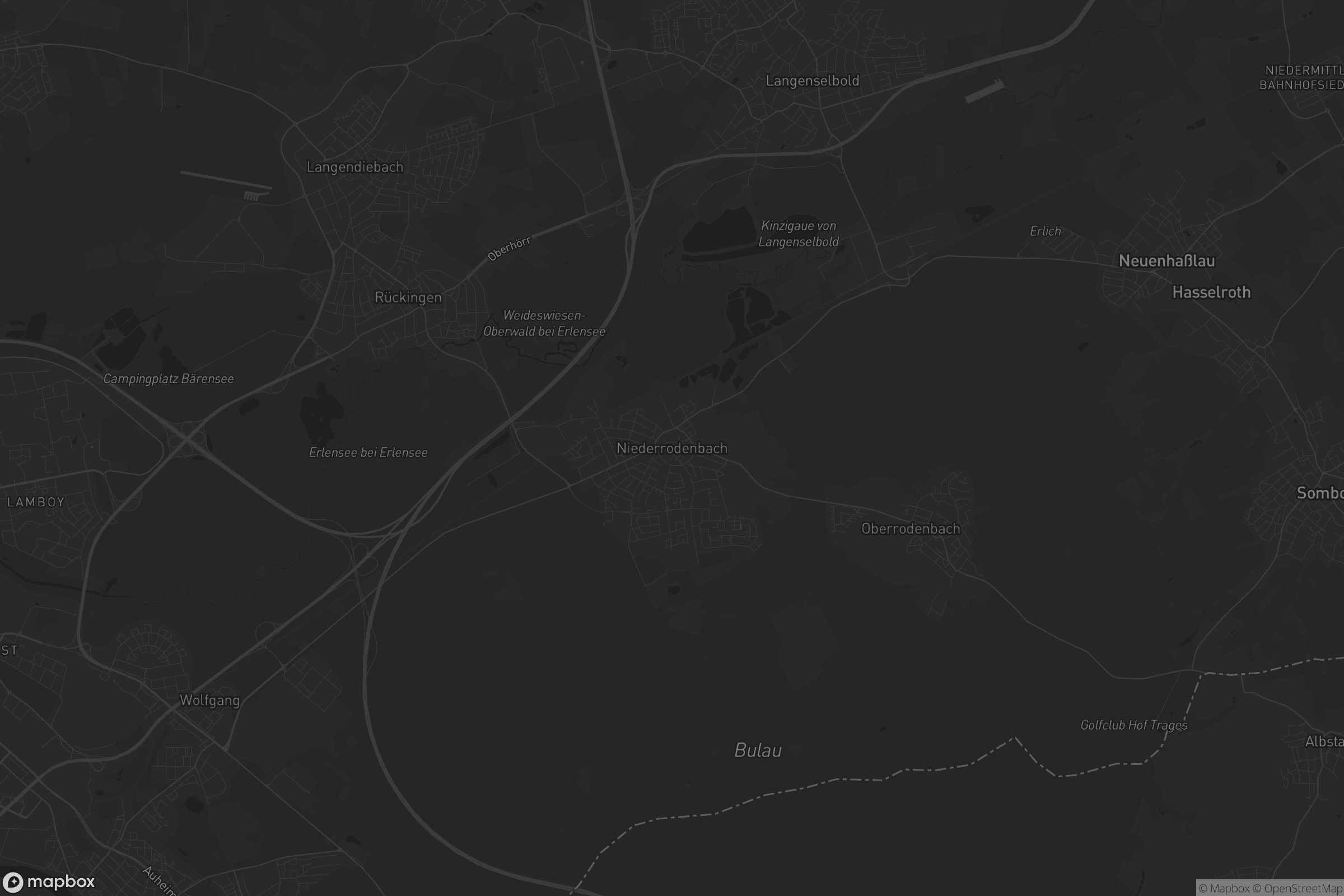 Karte von Niederrodenbach