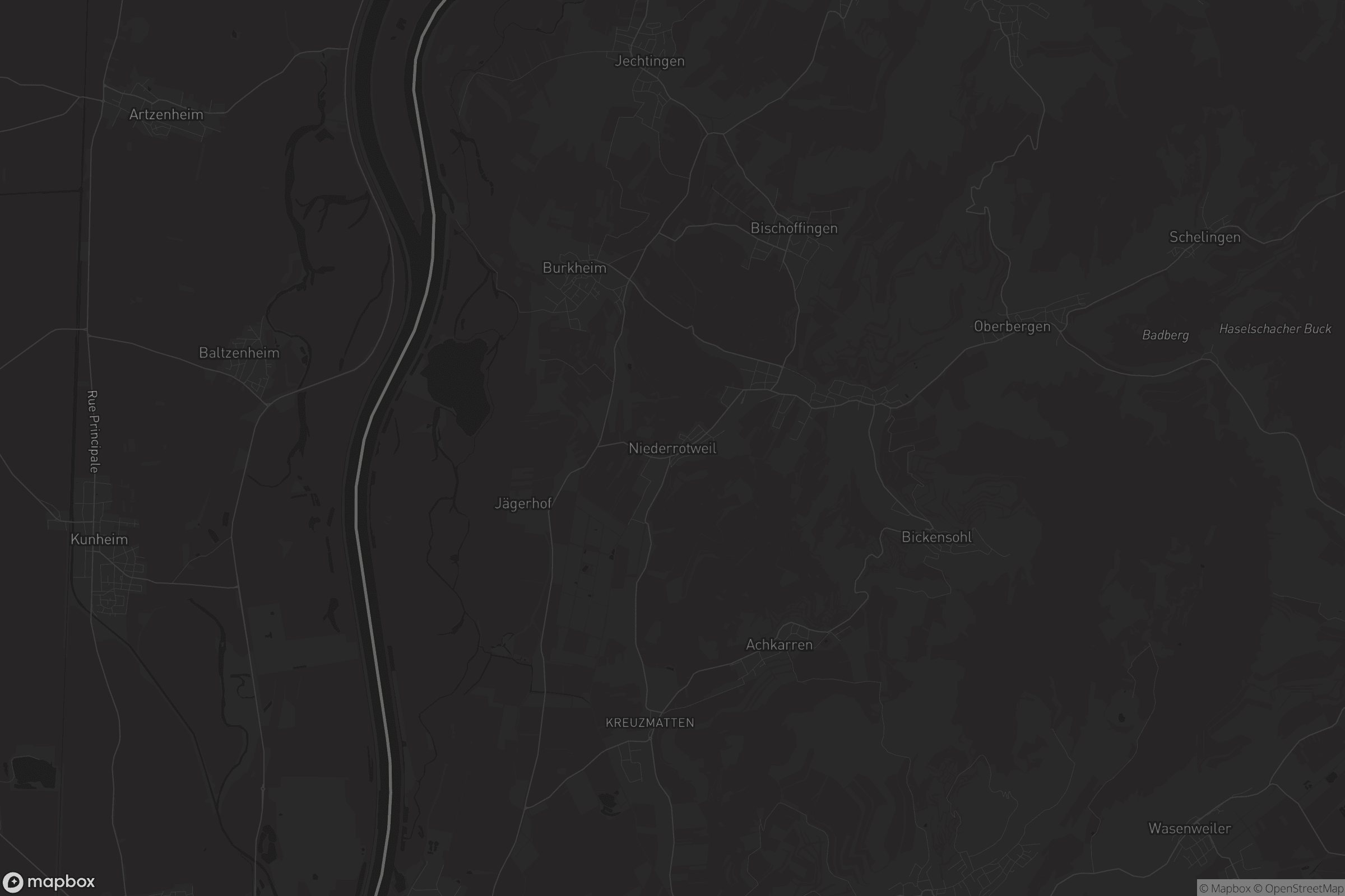 Karte von Niederrotweil