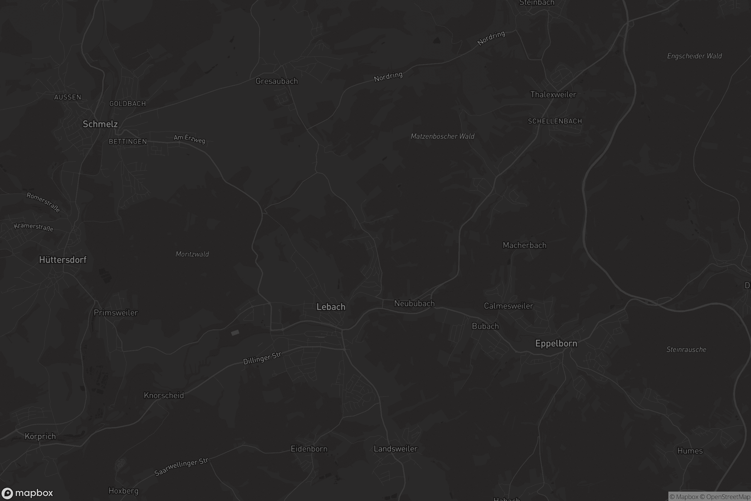 Karte von Niedersaubach