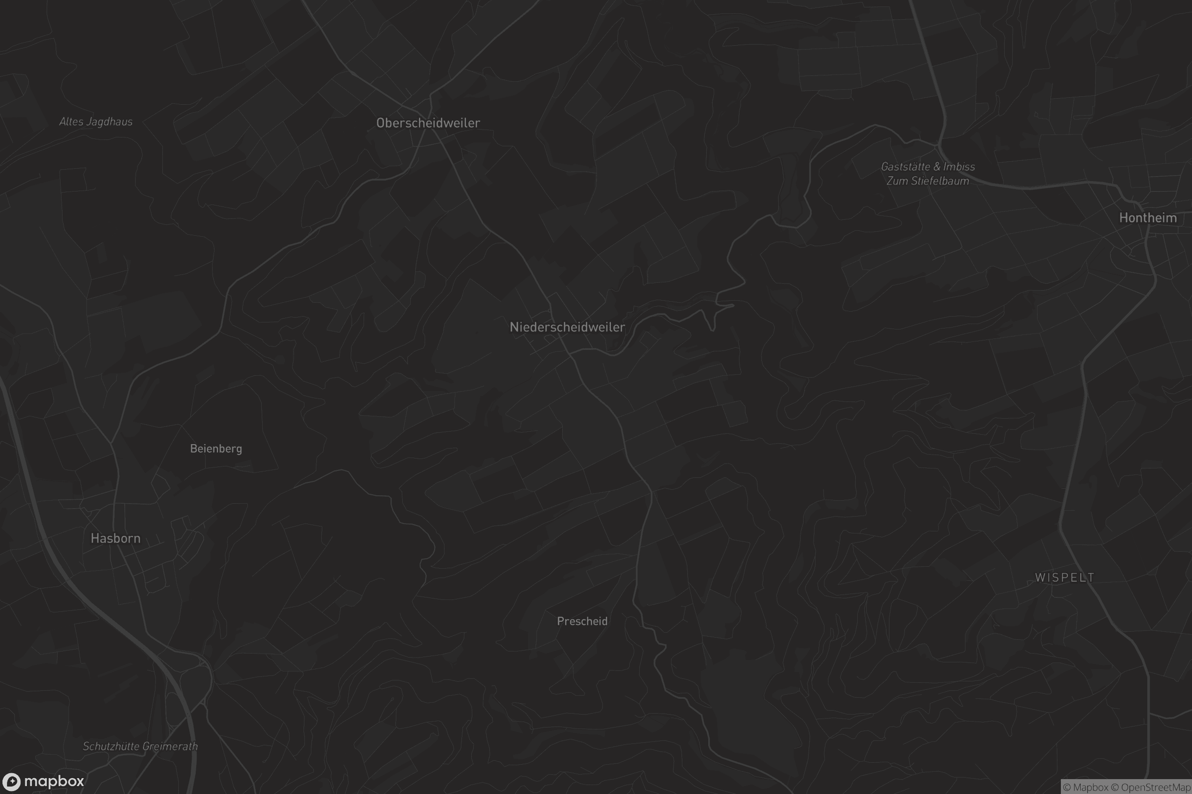 Karte von Niederscheidweiler