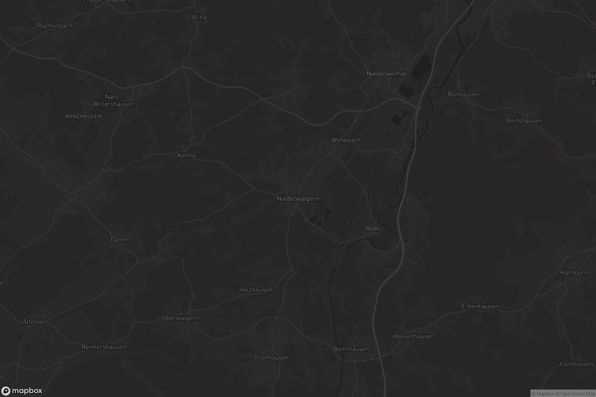 Karte von Niederwalgern