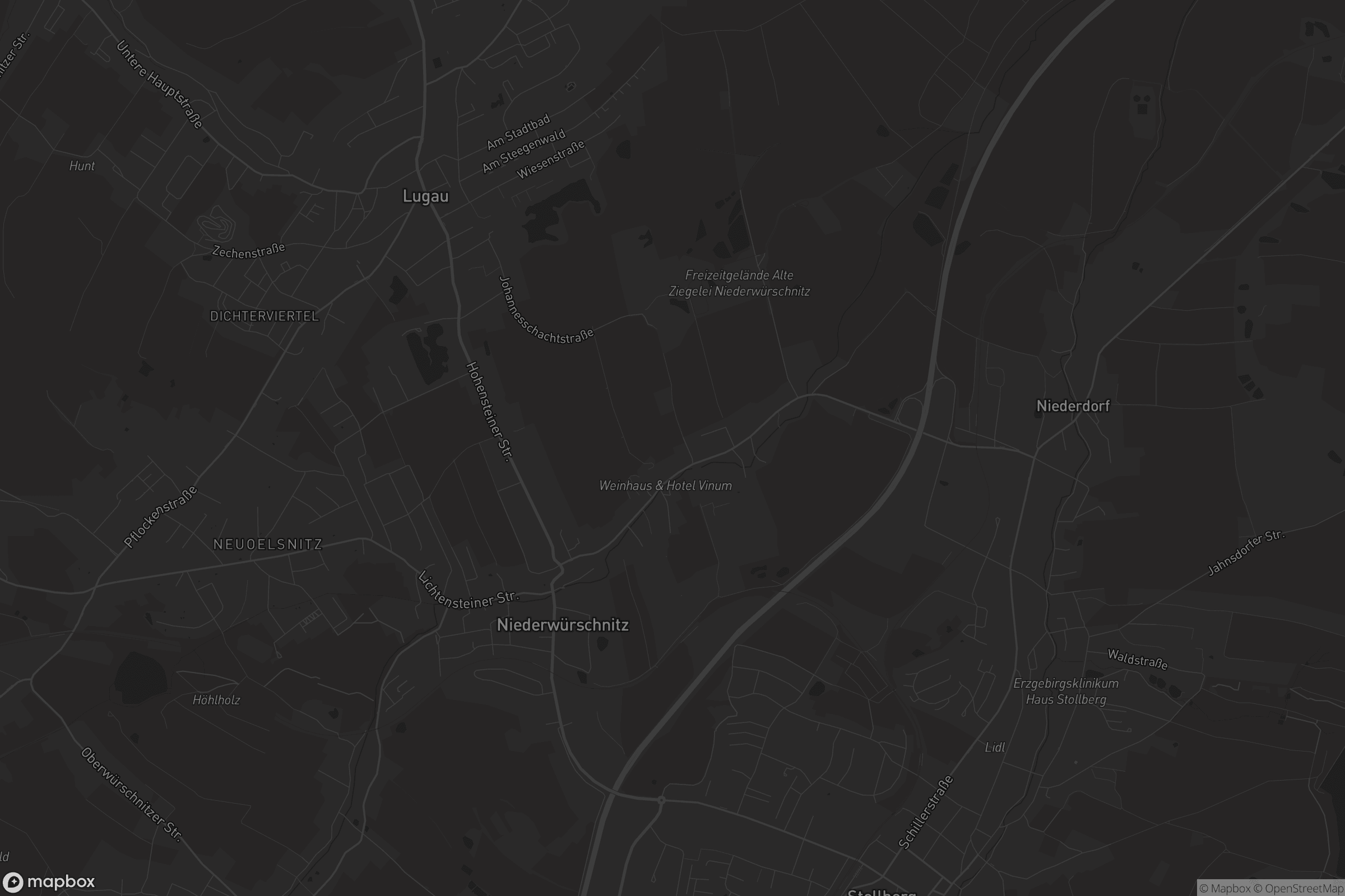 Karte von Niederwürschnitz