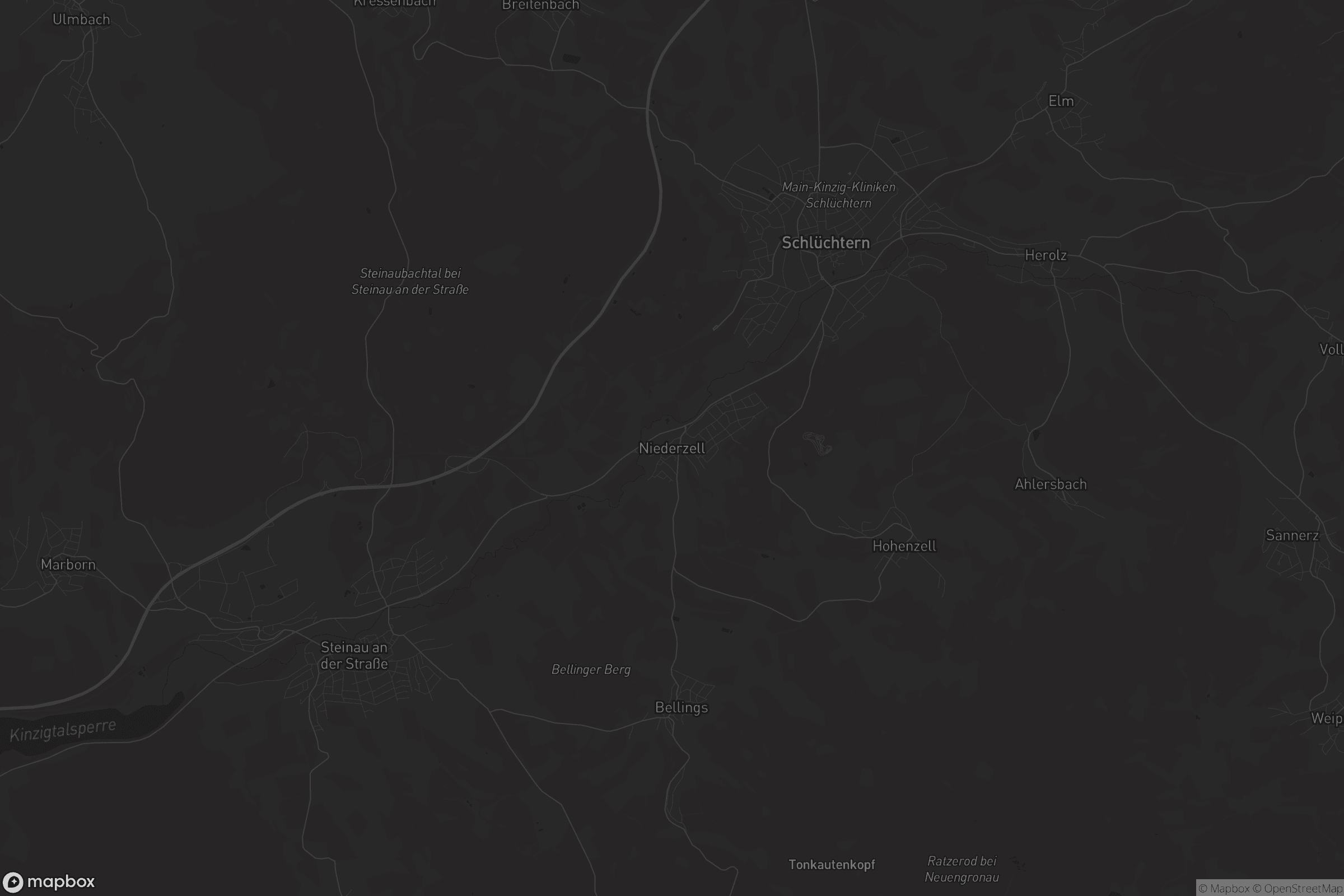 Karte von Niederzell