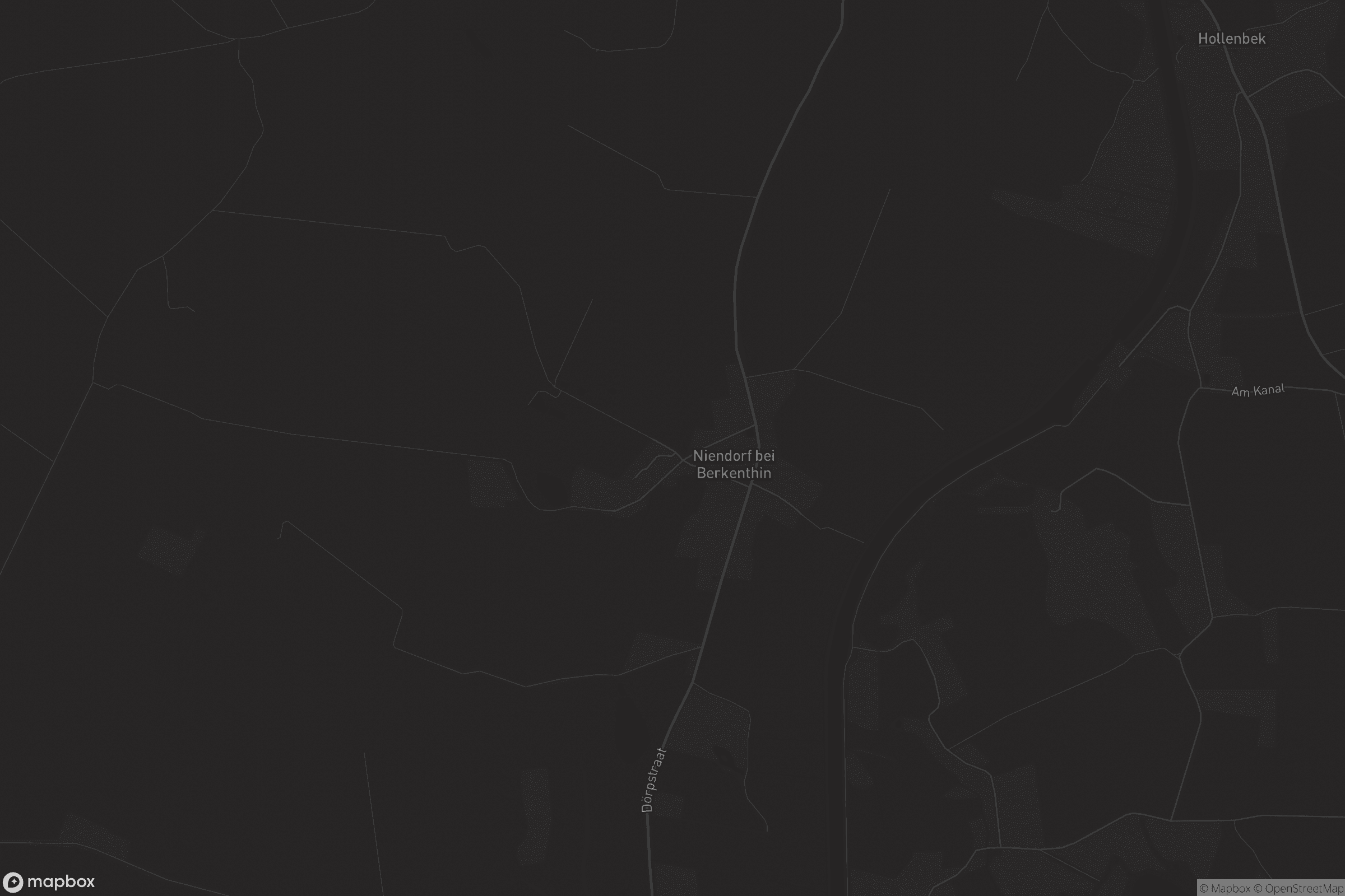 Karte von Niendorf bei Berkenthin