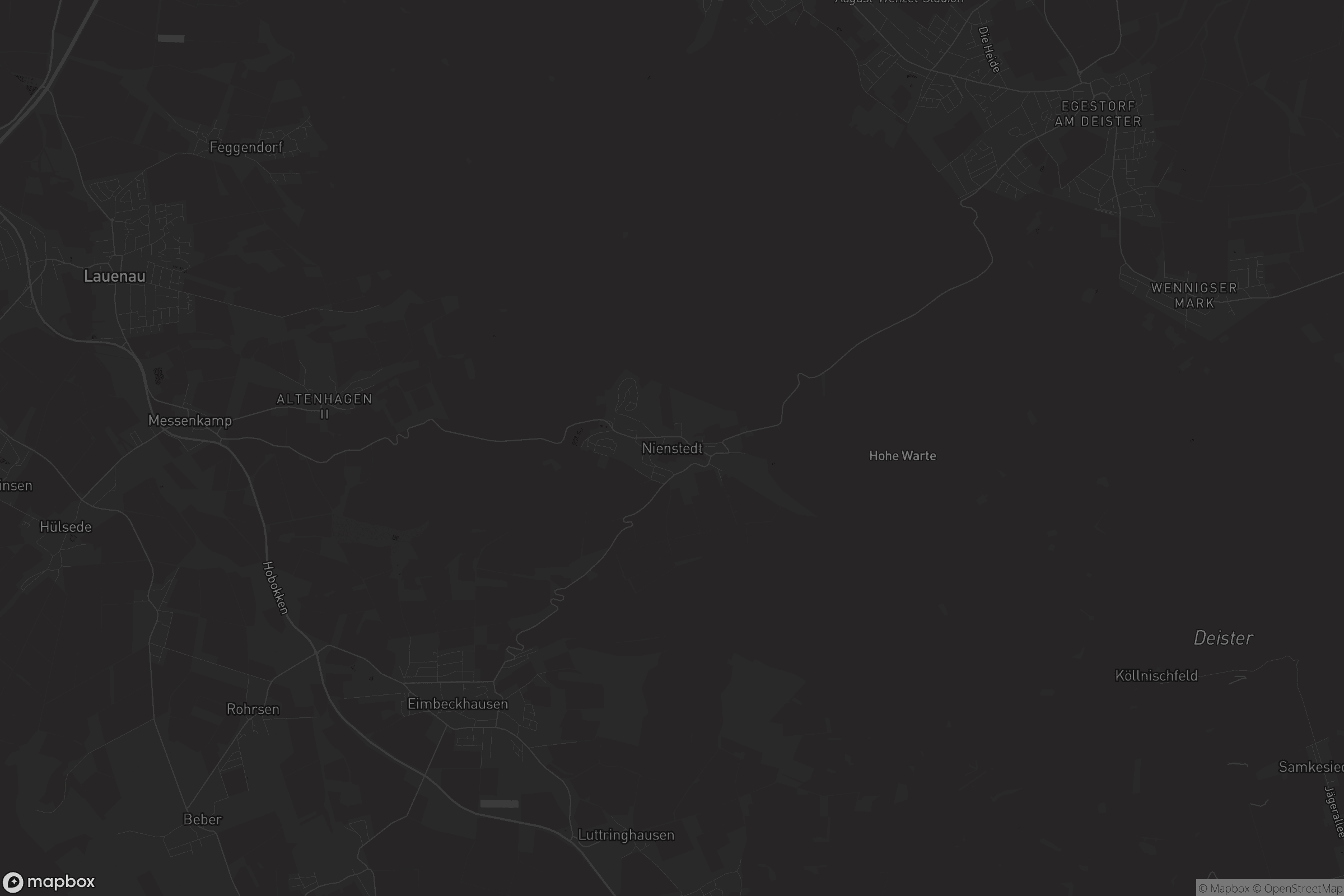 Karte von Nienstedt (Deister)