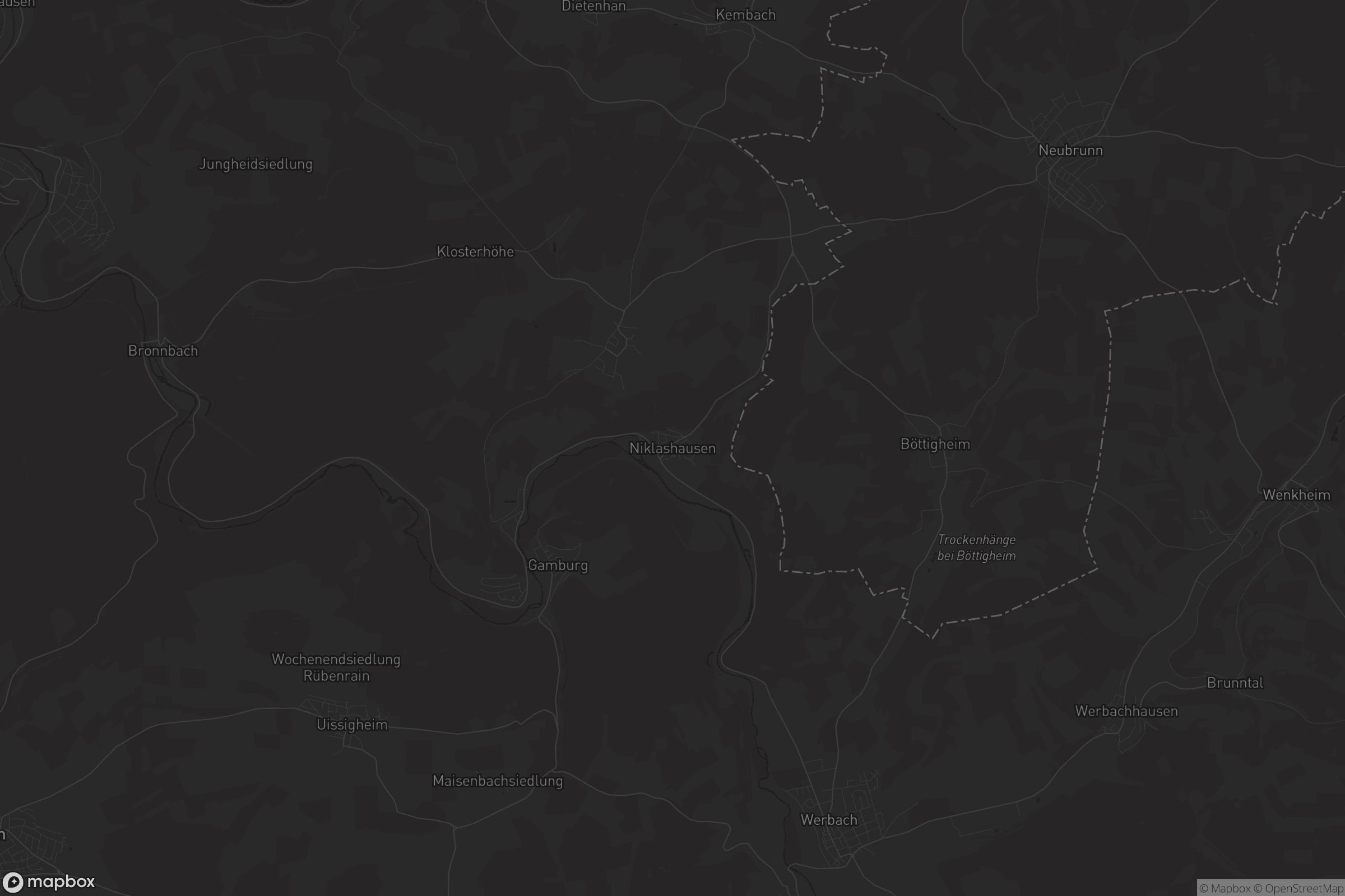 Karte von Niklashausen