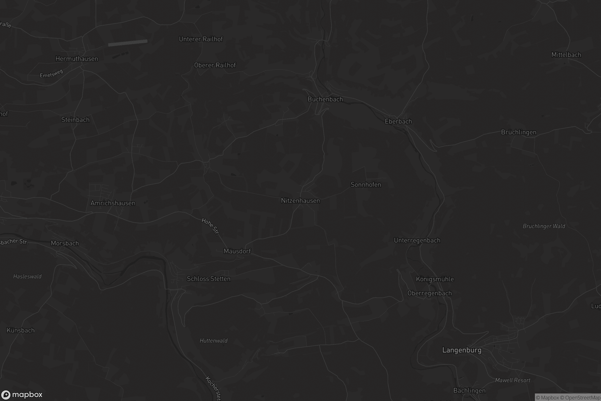 Karte von Nitzenhausen