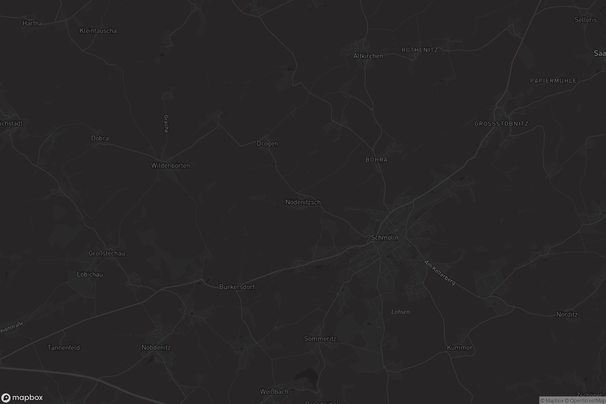 Karte von Nödenitzsch