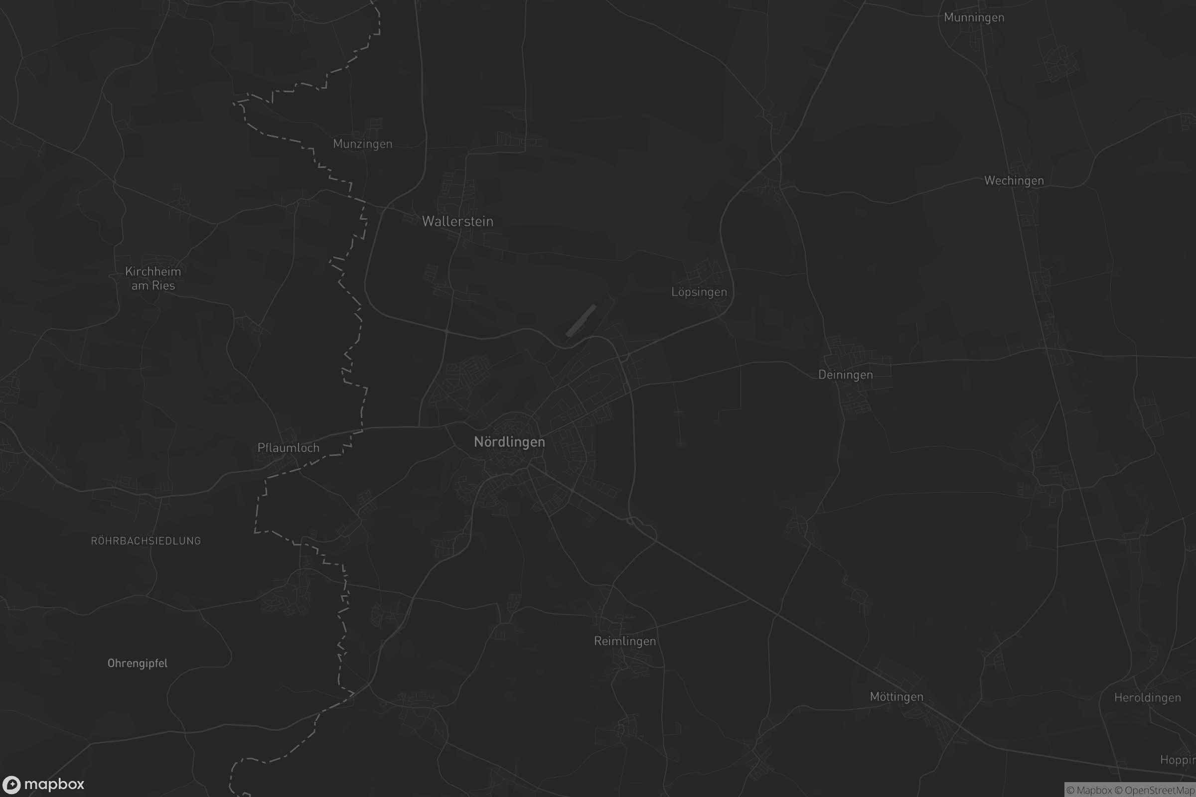 Karte von Nördlingen