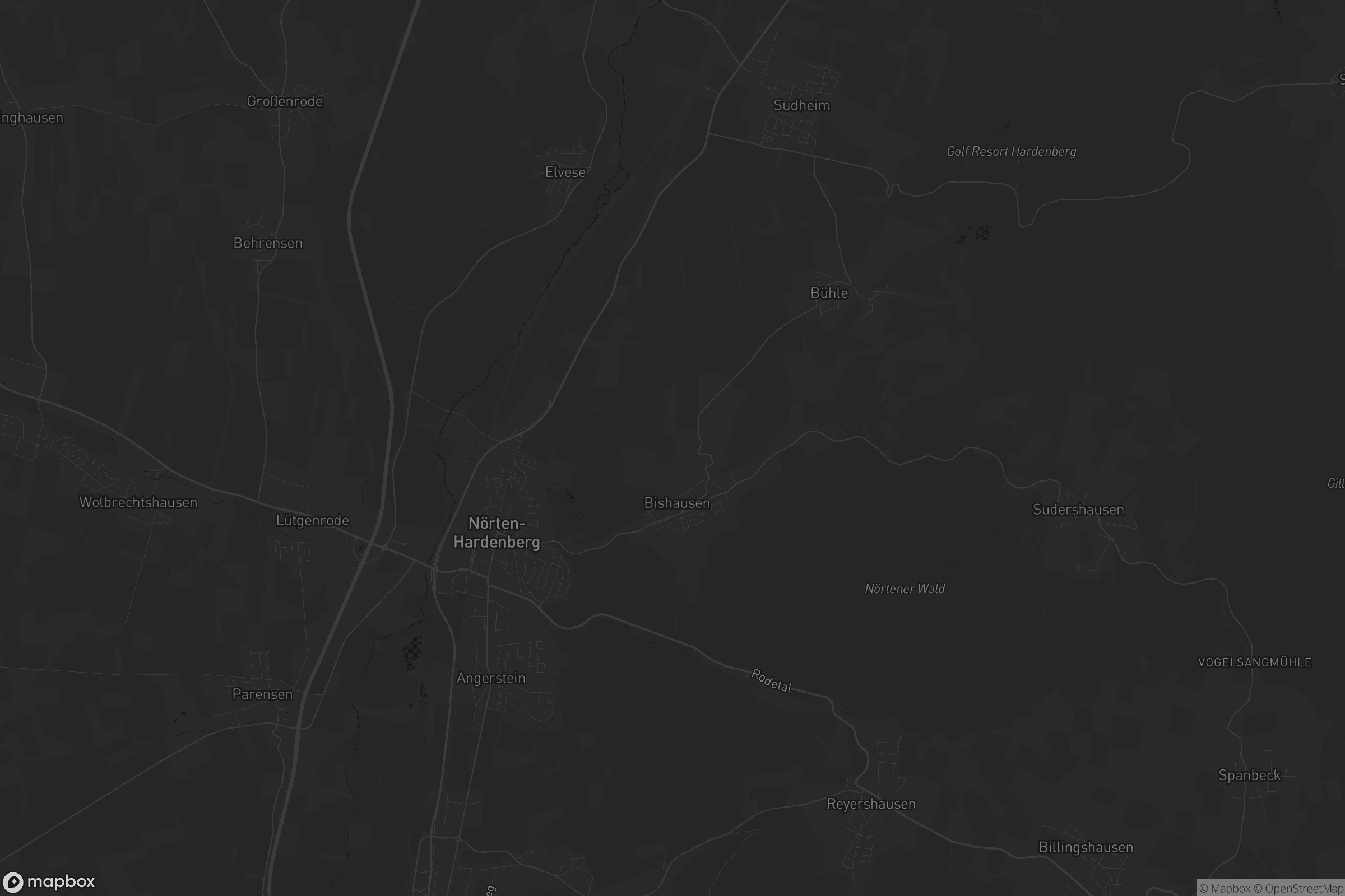 Karte von Nörten-Hardenberg