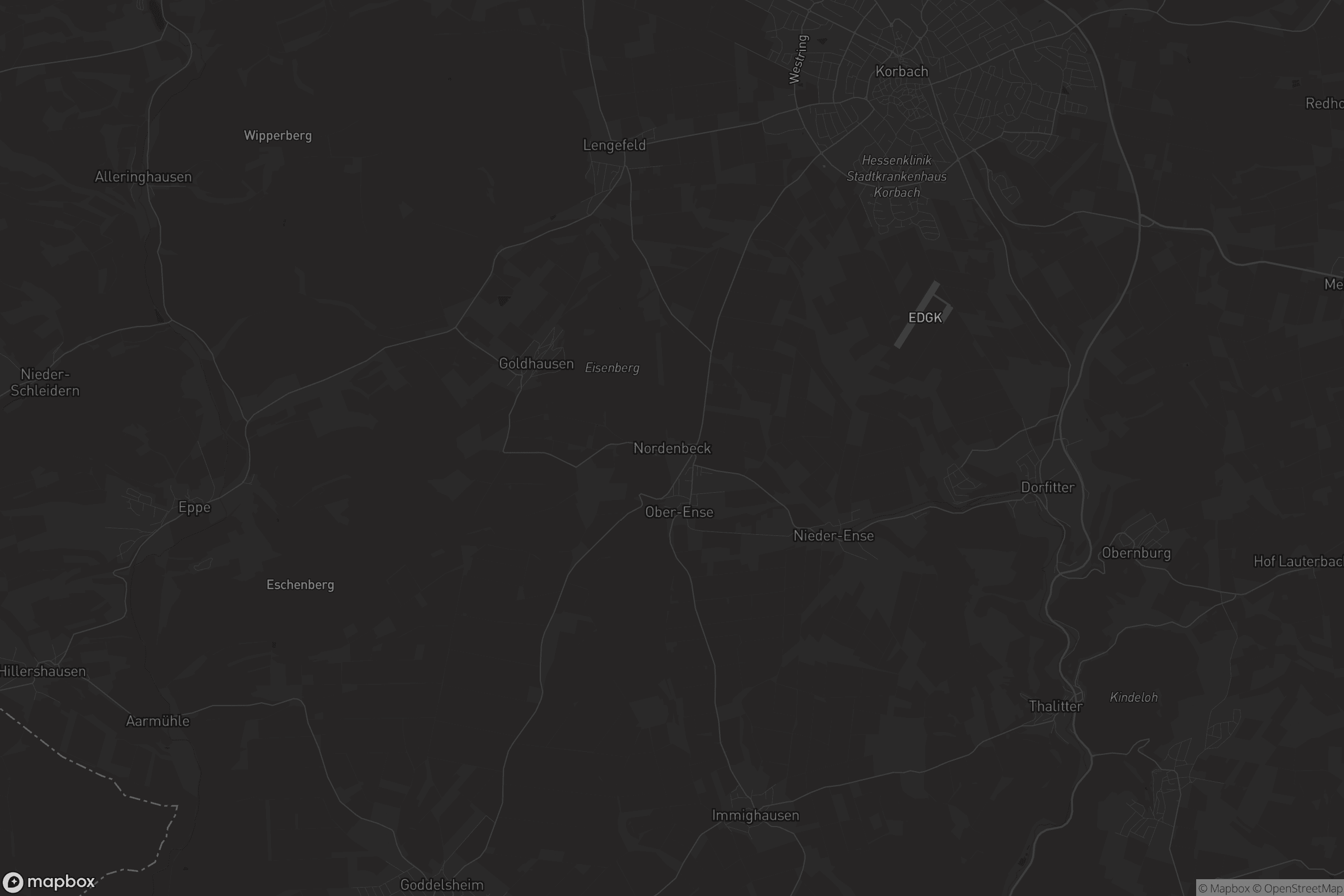 Karte von Nordenbeck