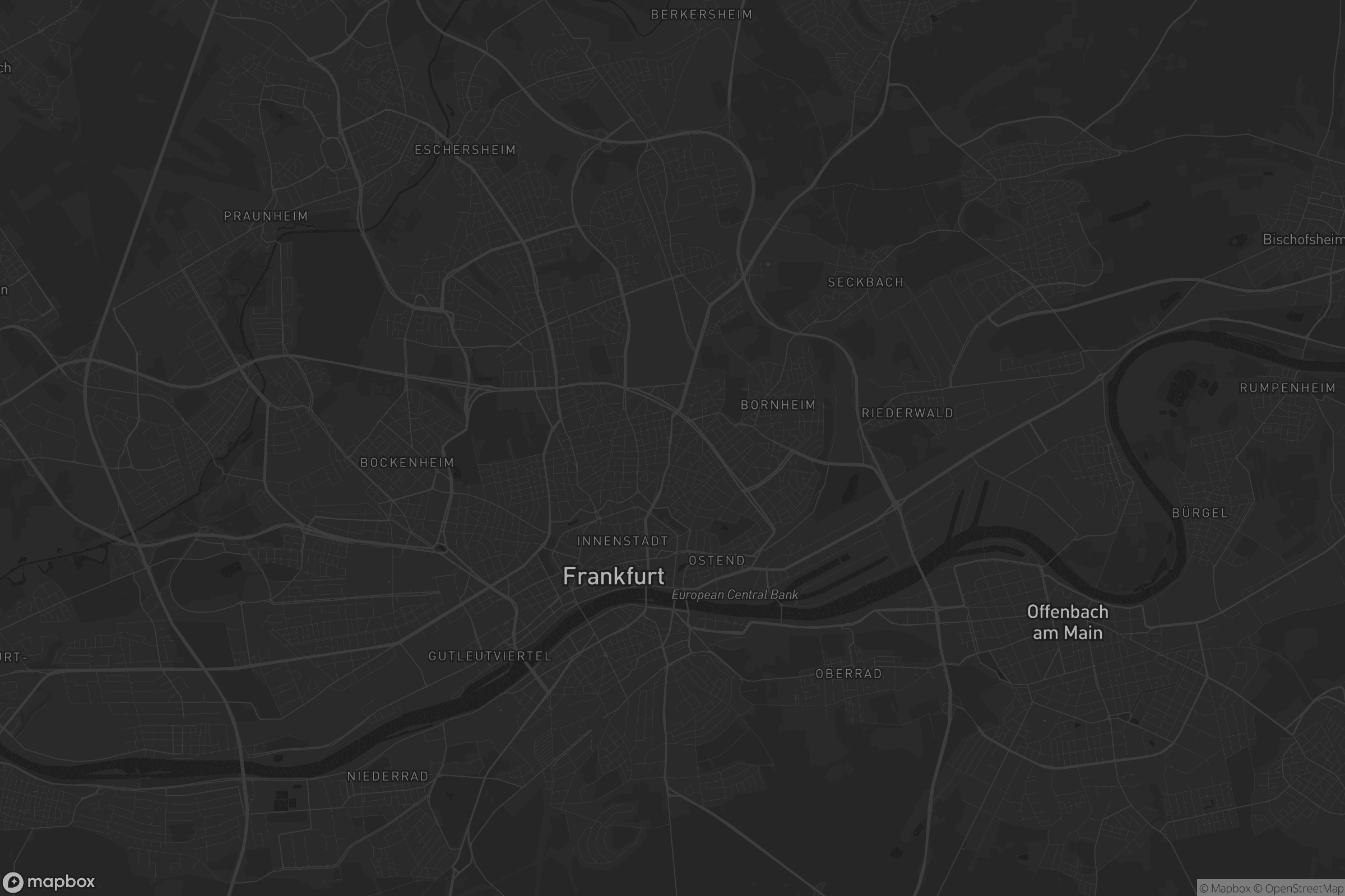 Karte von Nordend Ost