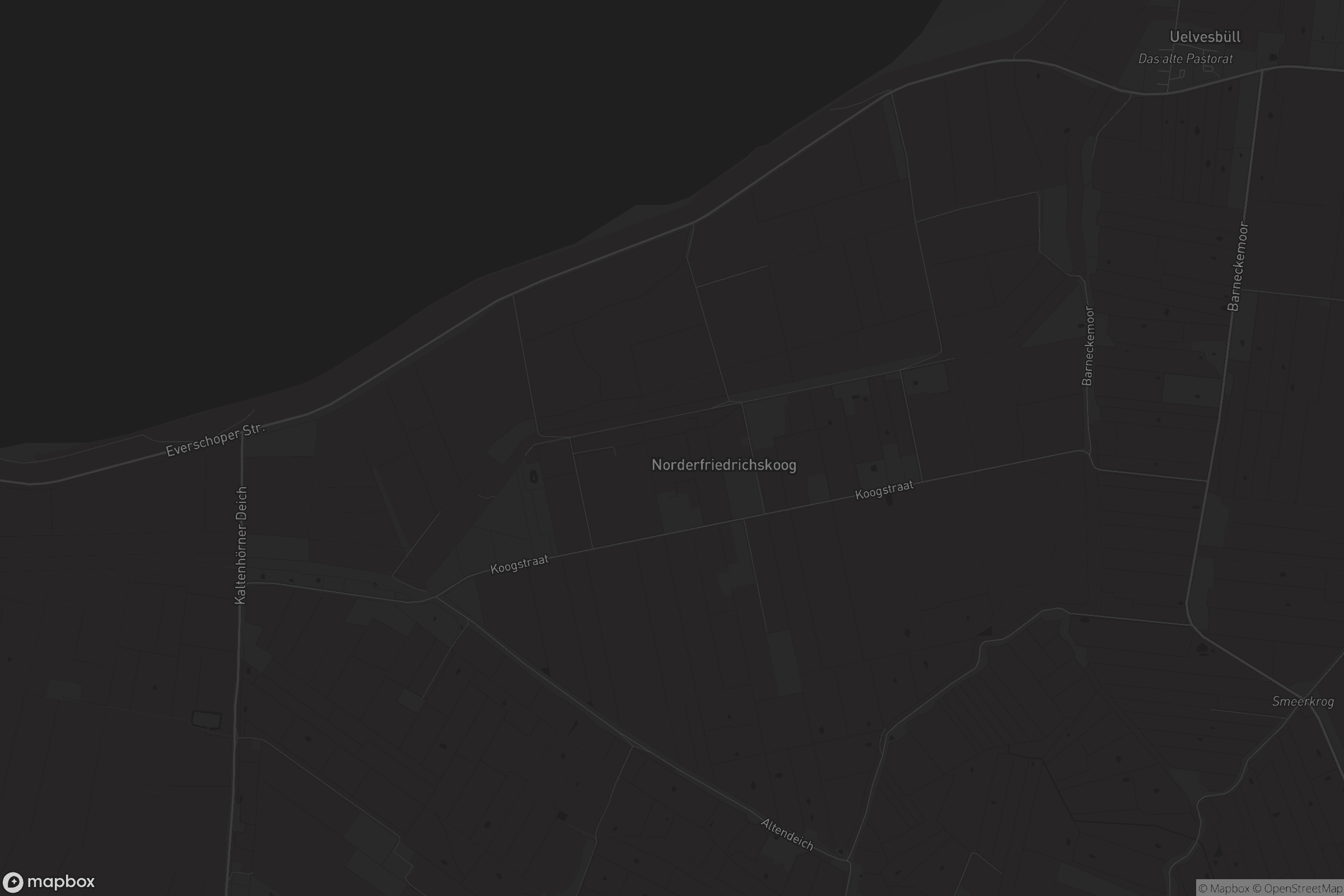 Karte von Norderfriedrichskoog