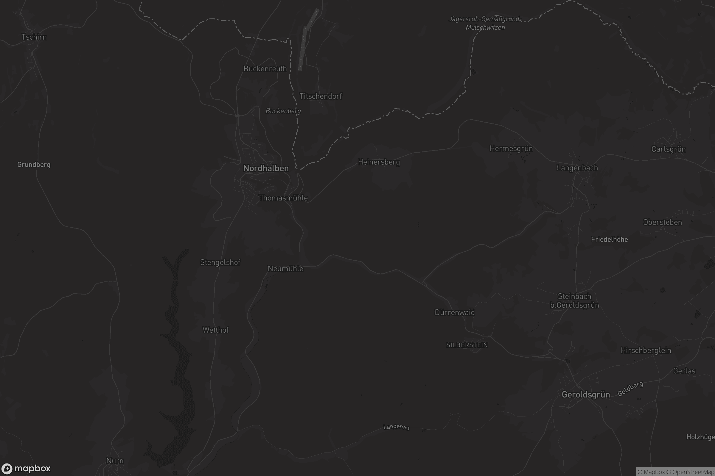 Karte von Nordhalben