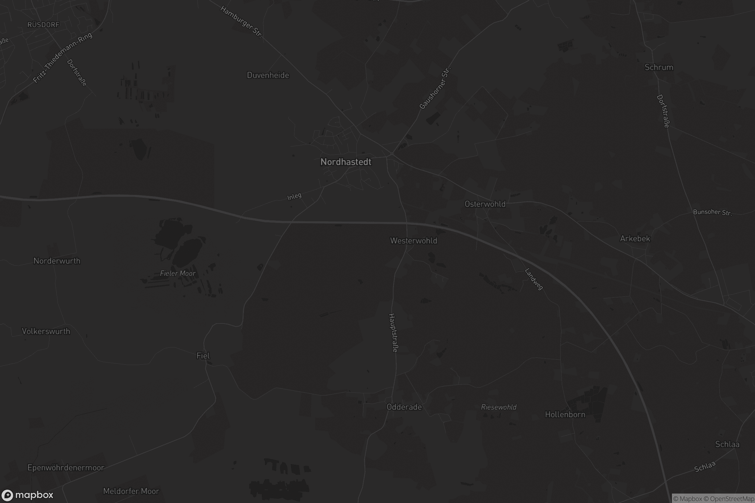 Karte von Nordhastedt