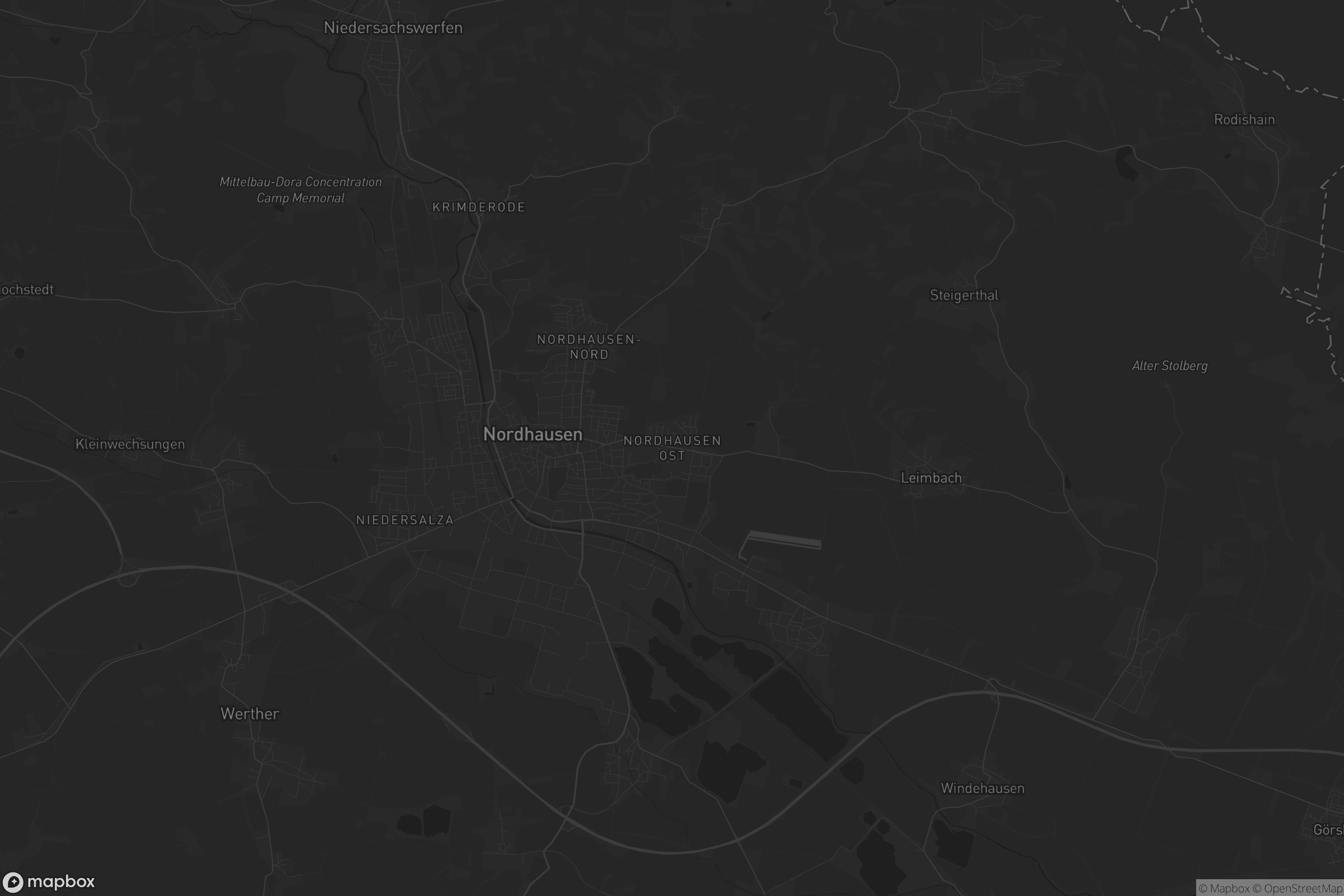 Karte von Nordhausen Ost