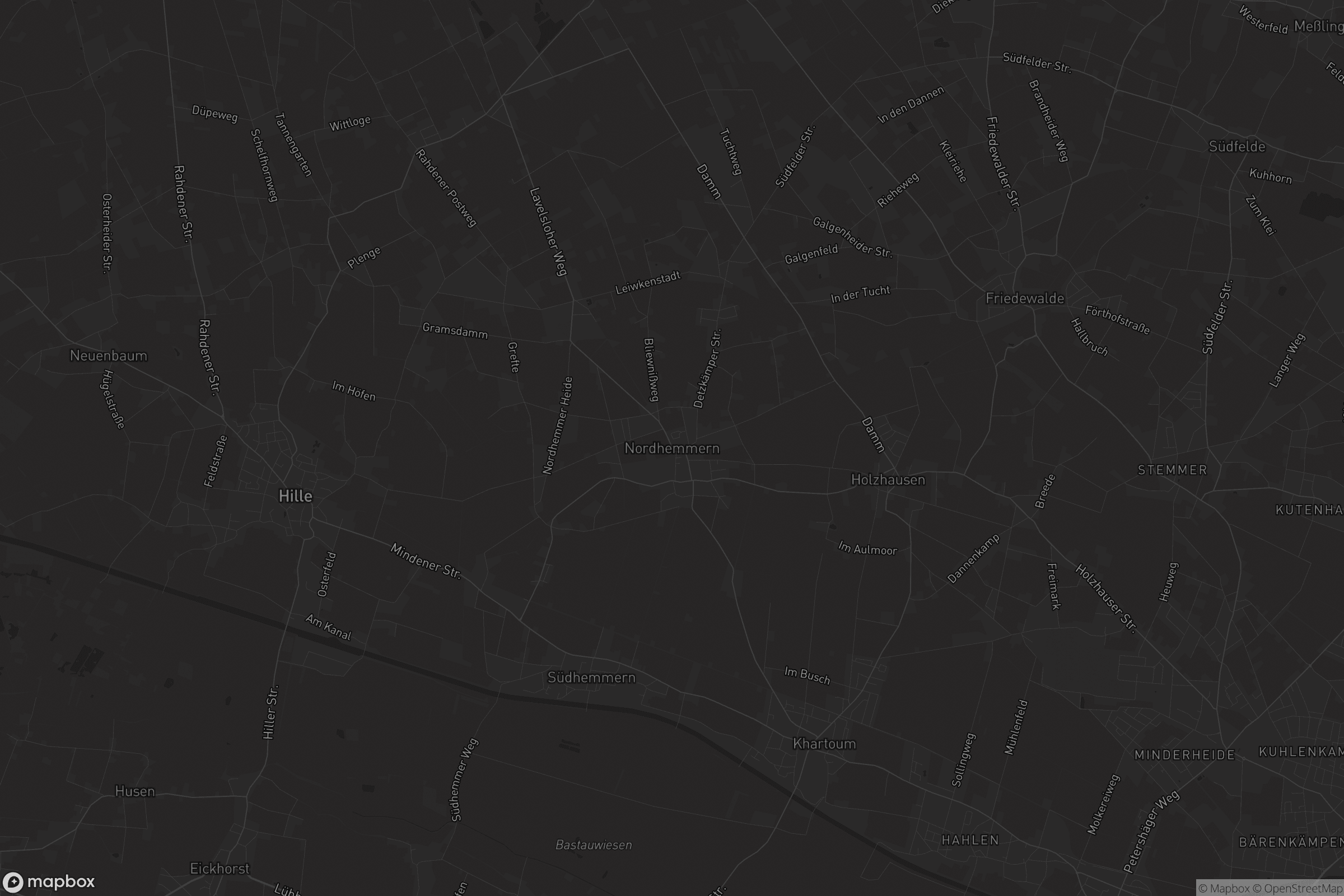 Karte von Nordhemmern