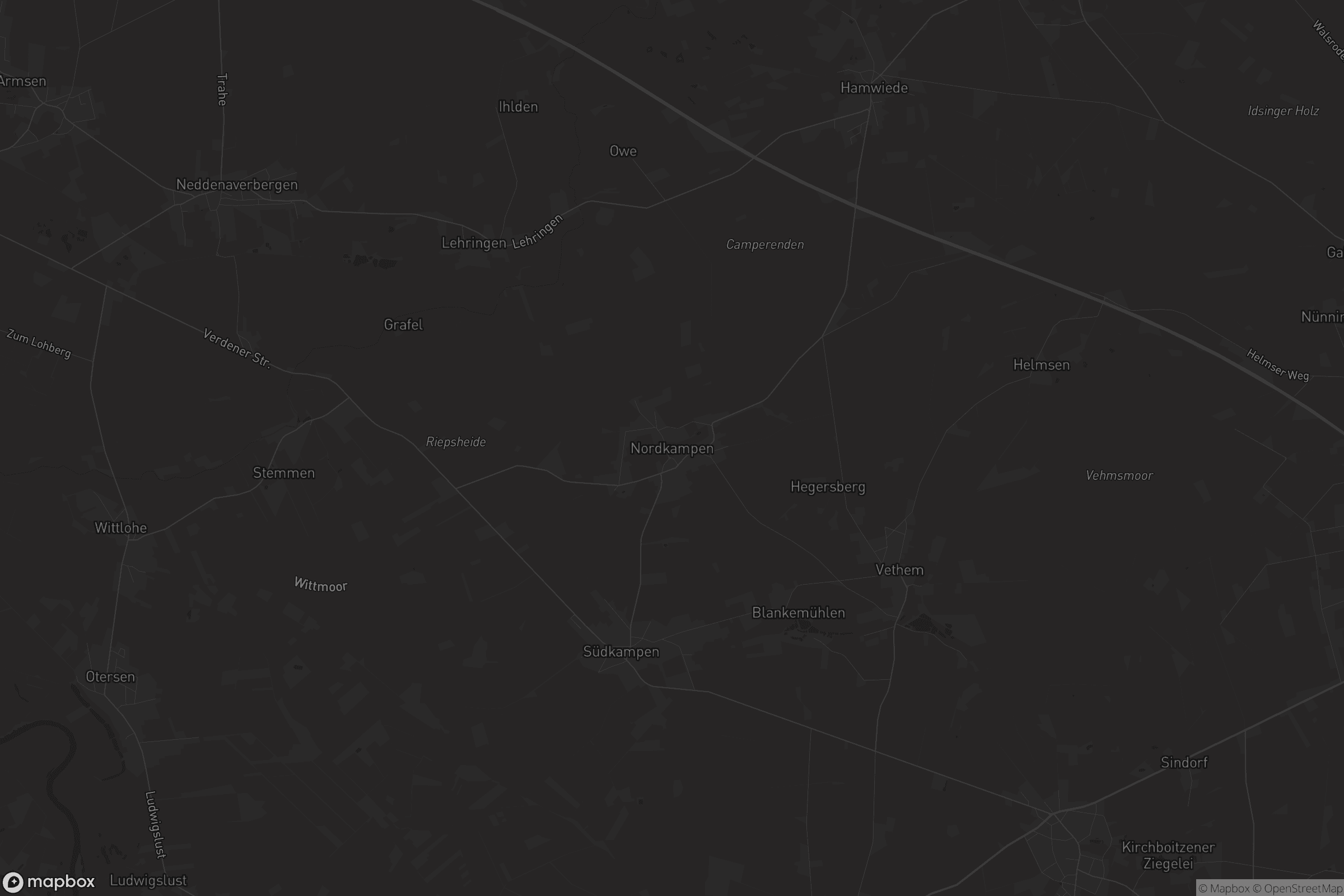 Karte von Nordkampen