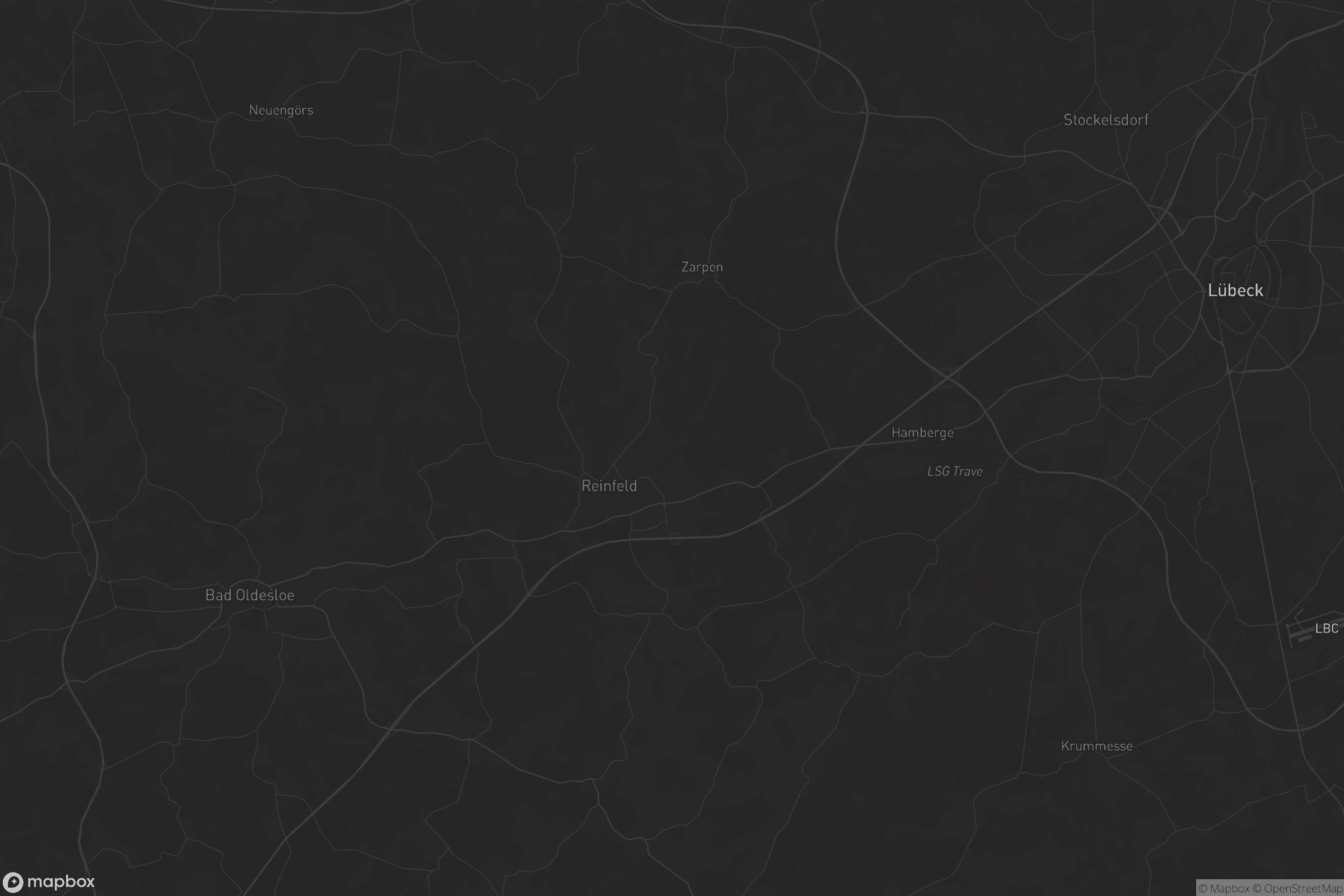 Karte von Nordstormarn