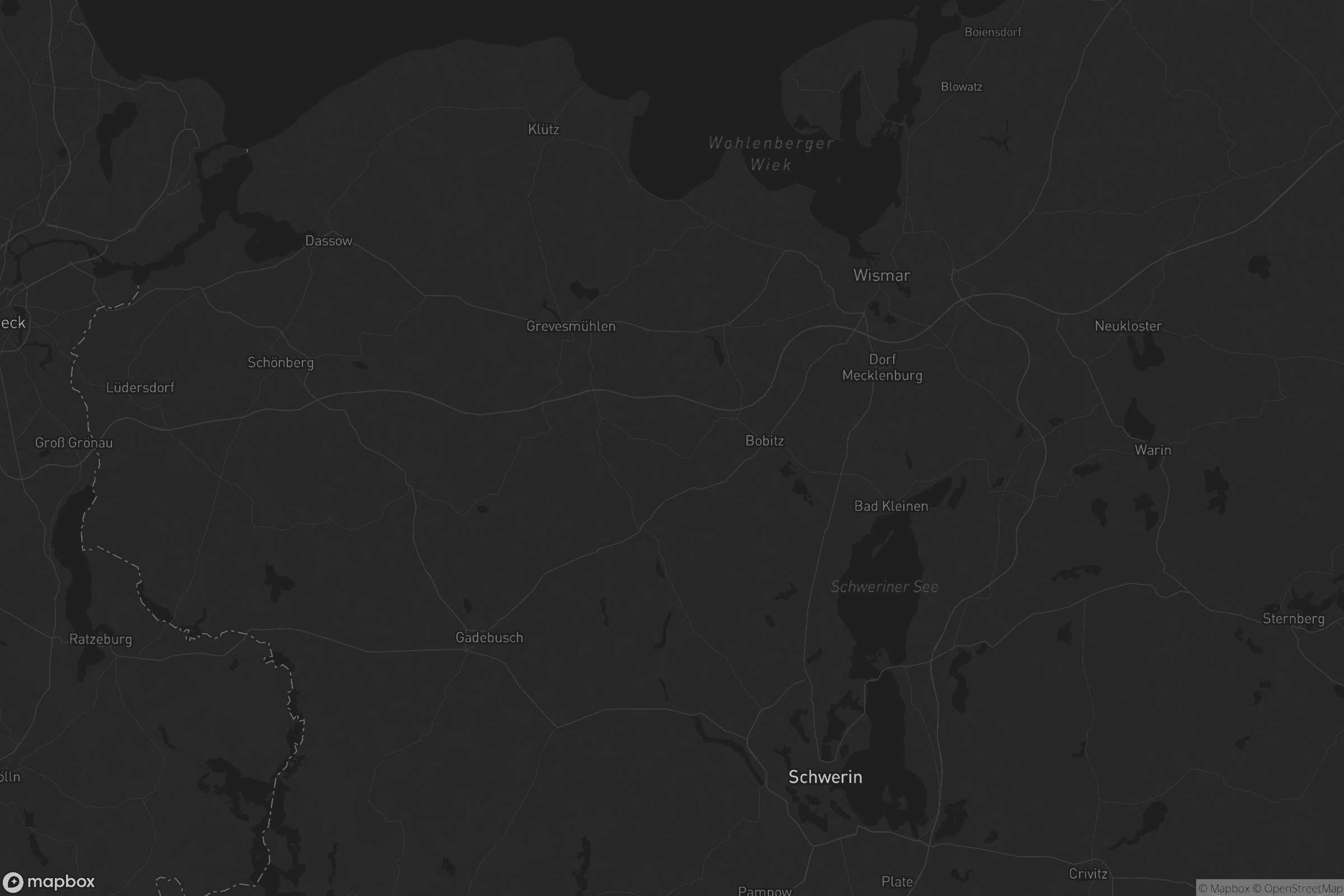 Karte von Nordwestmecklenburg