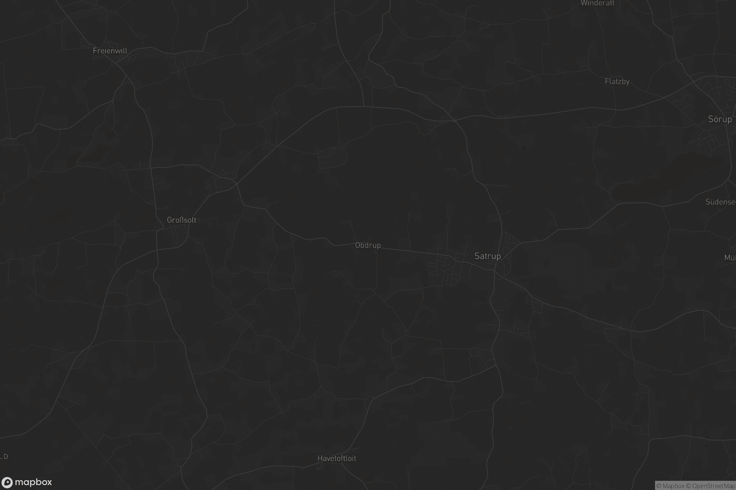 Karte von Obdrup