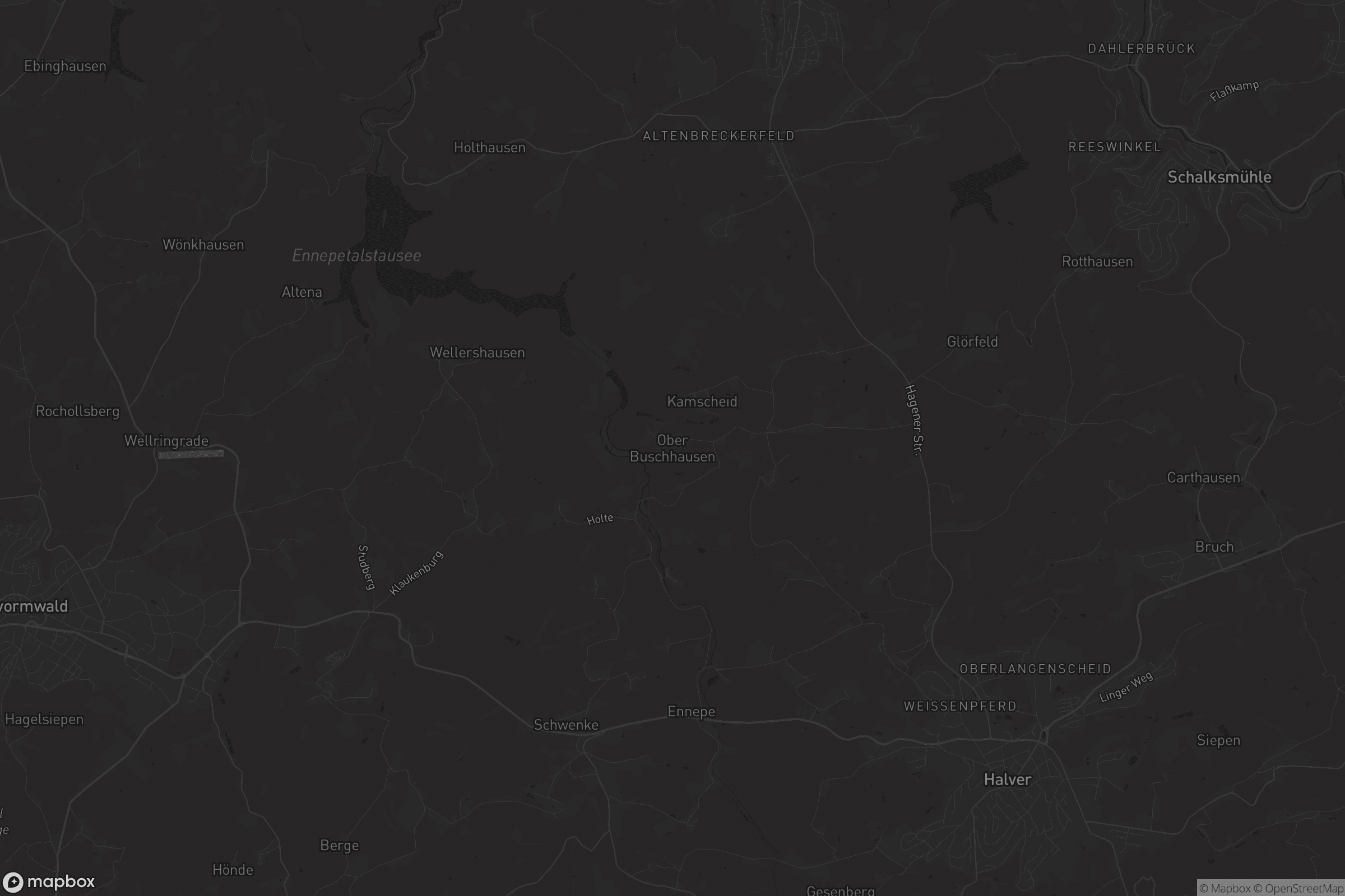 Karte von Ober Buschhausen