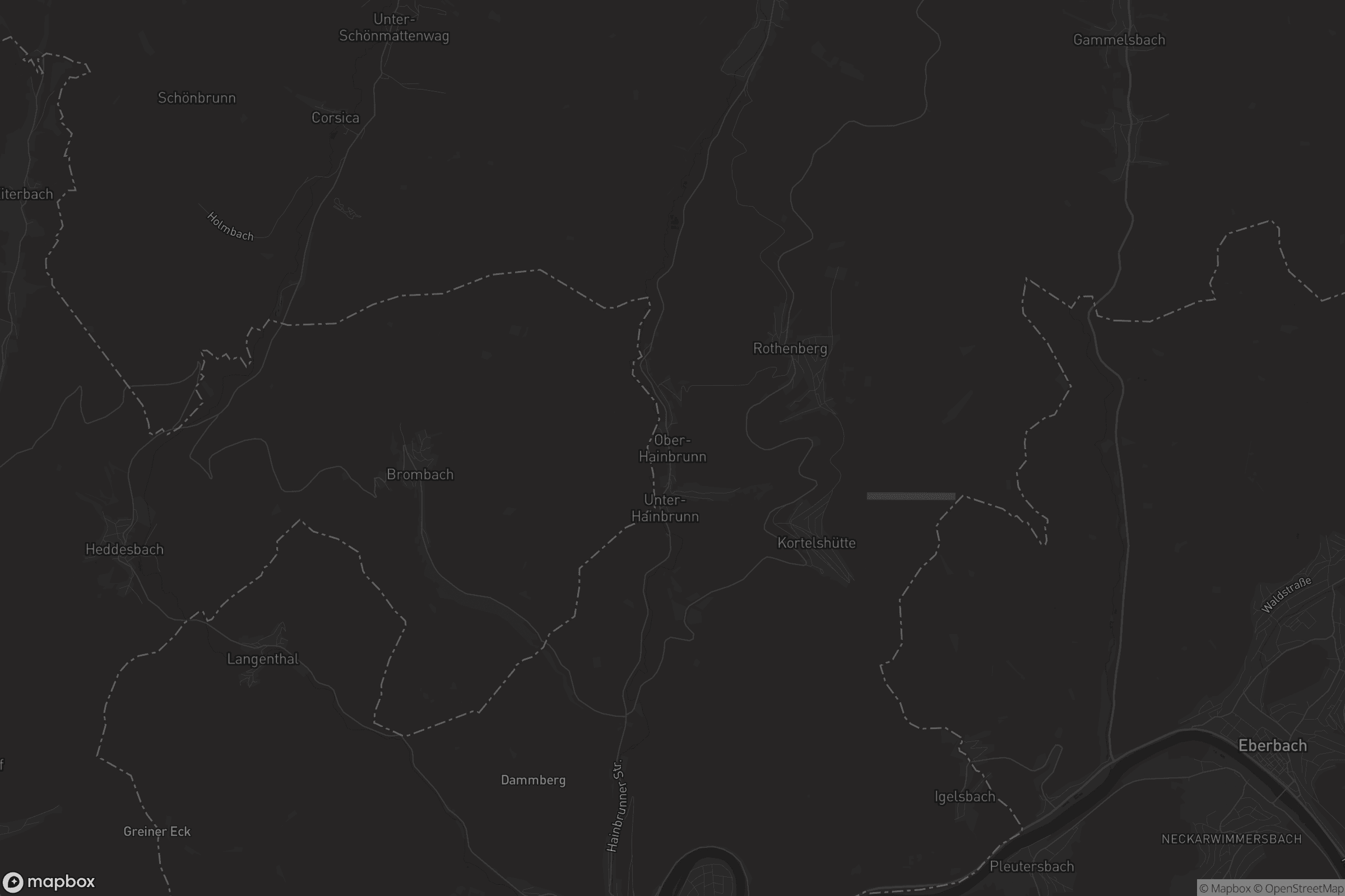 Karte von Ober-Hainbrunn