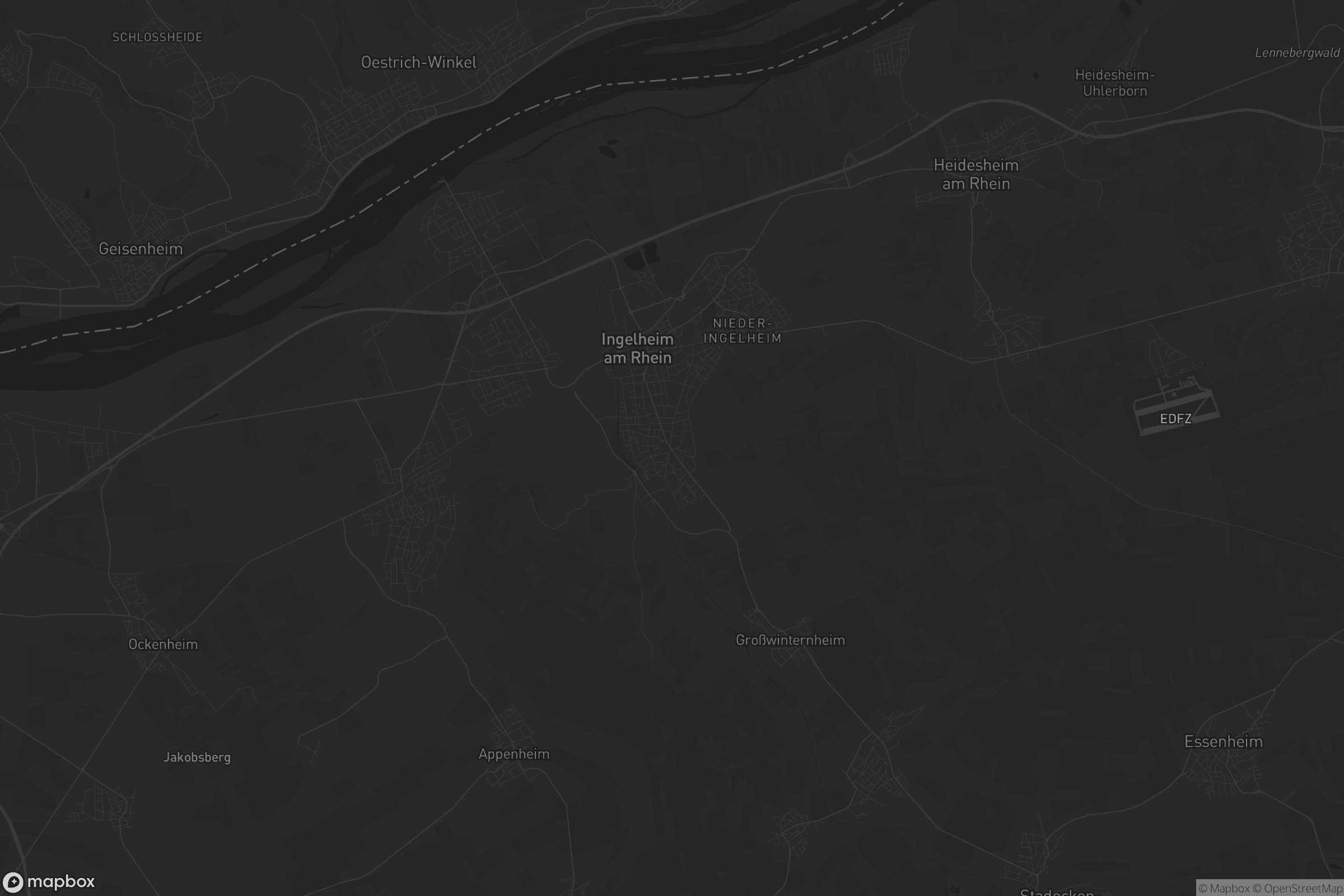 Karte von Ober-Ingelheim