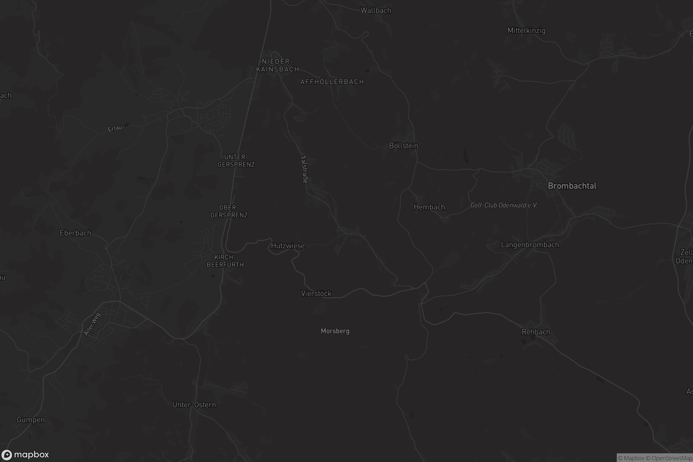 Karte von Ober-Kainsbach