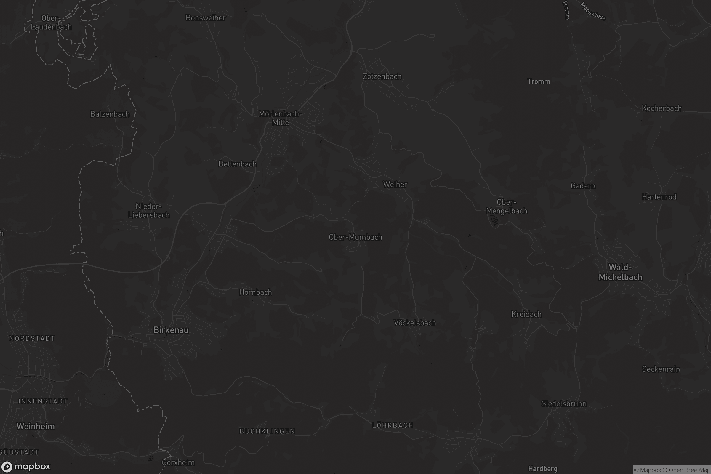 Karte von Ober-Mumbach