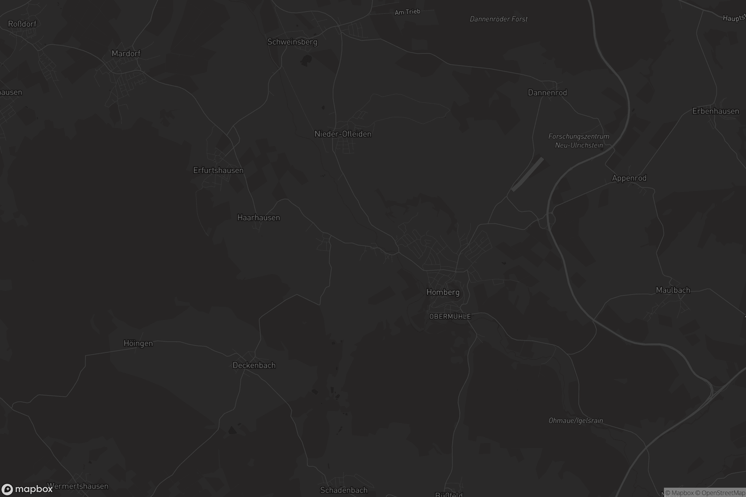 Karte von Ober-Ofleiden