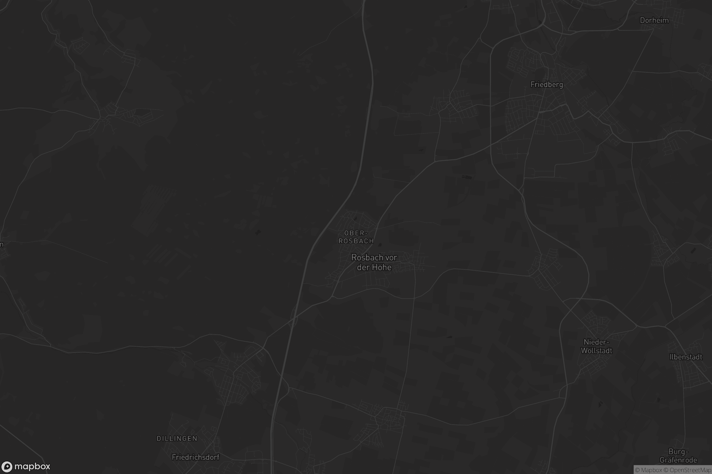 Karte von Ober-Rosbach