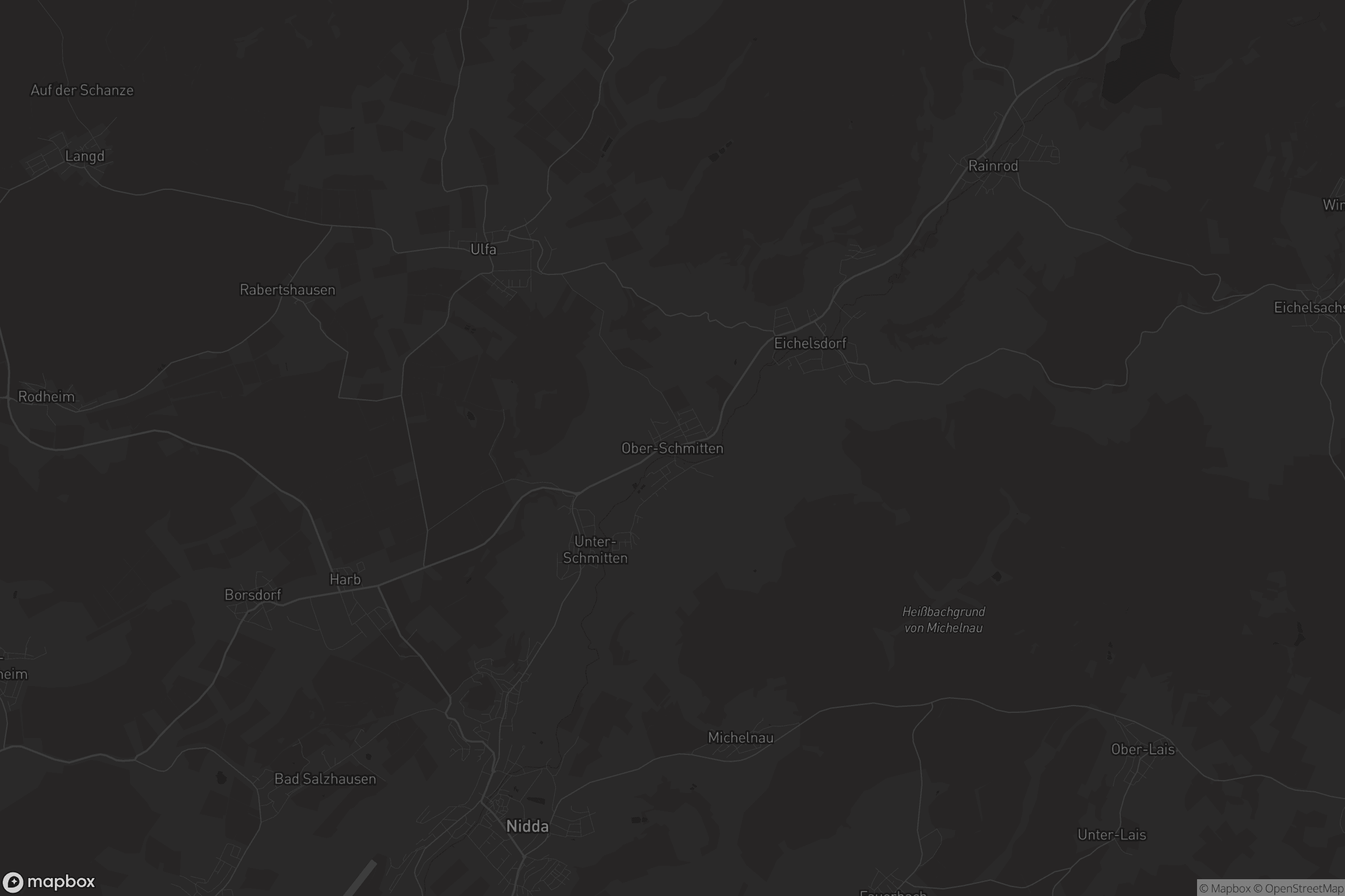 Karte von Ober-Schmitten