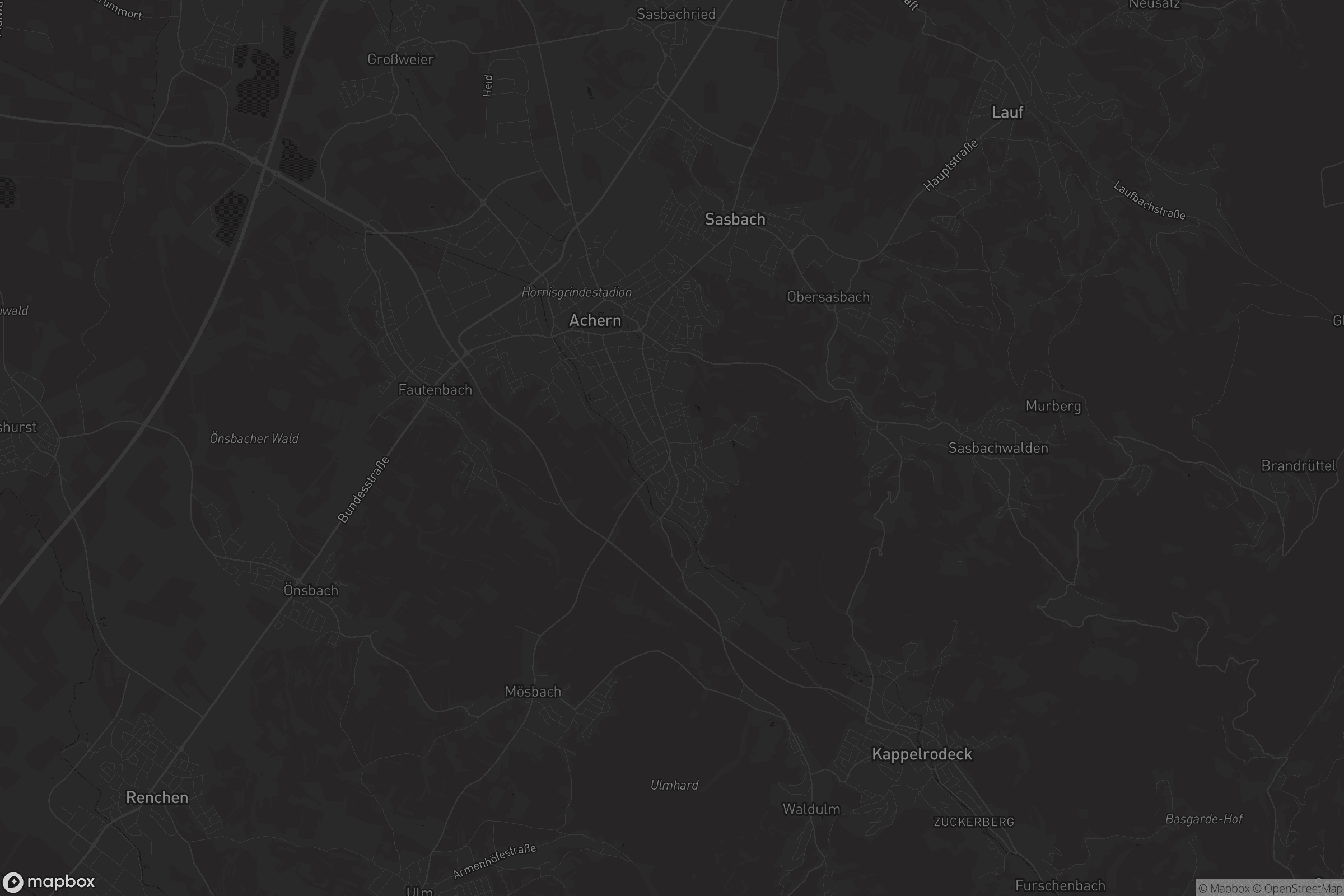 Karte von Oberachern