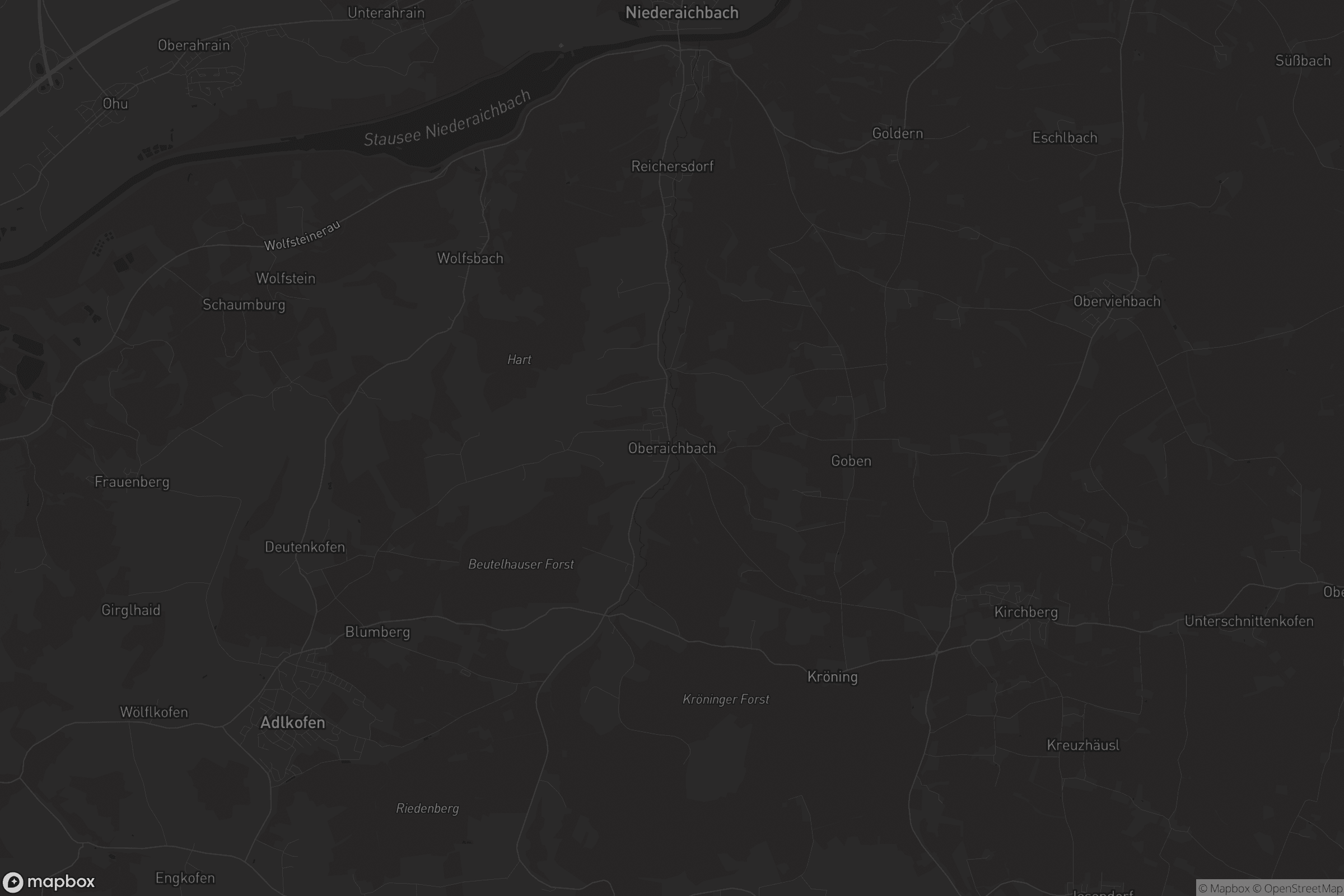 Karte von Oberaichbach
