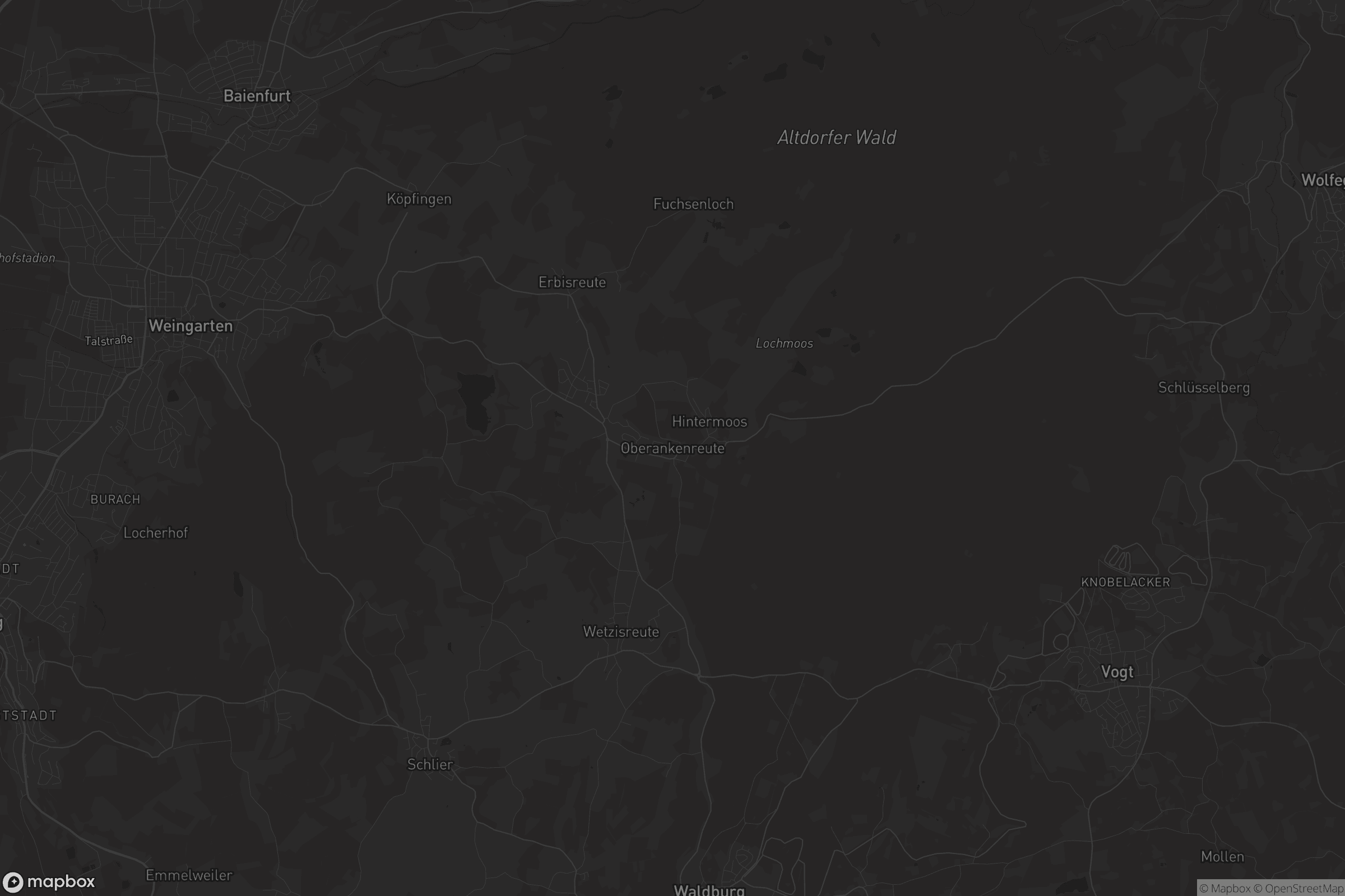 Karte von Oberankenreute