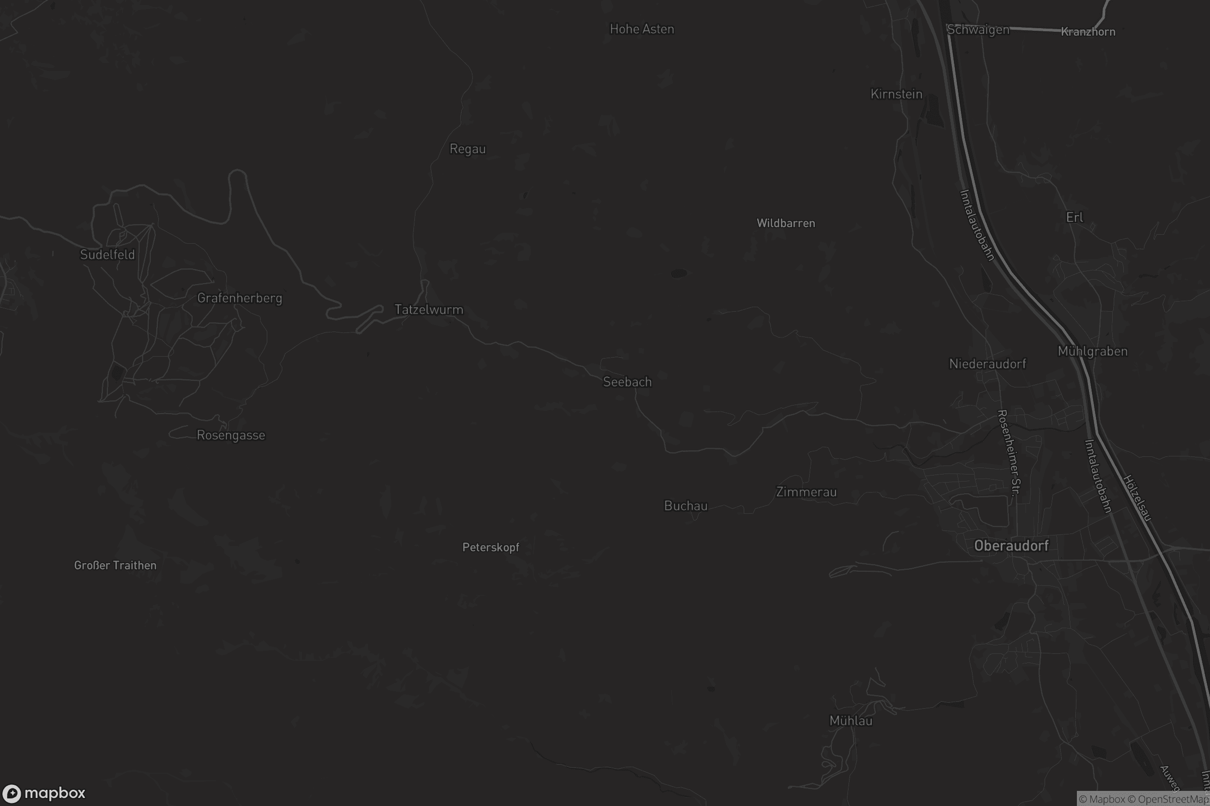 Karte von Oberaudorf